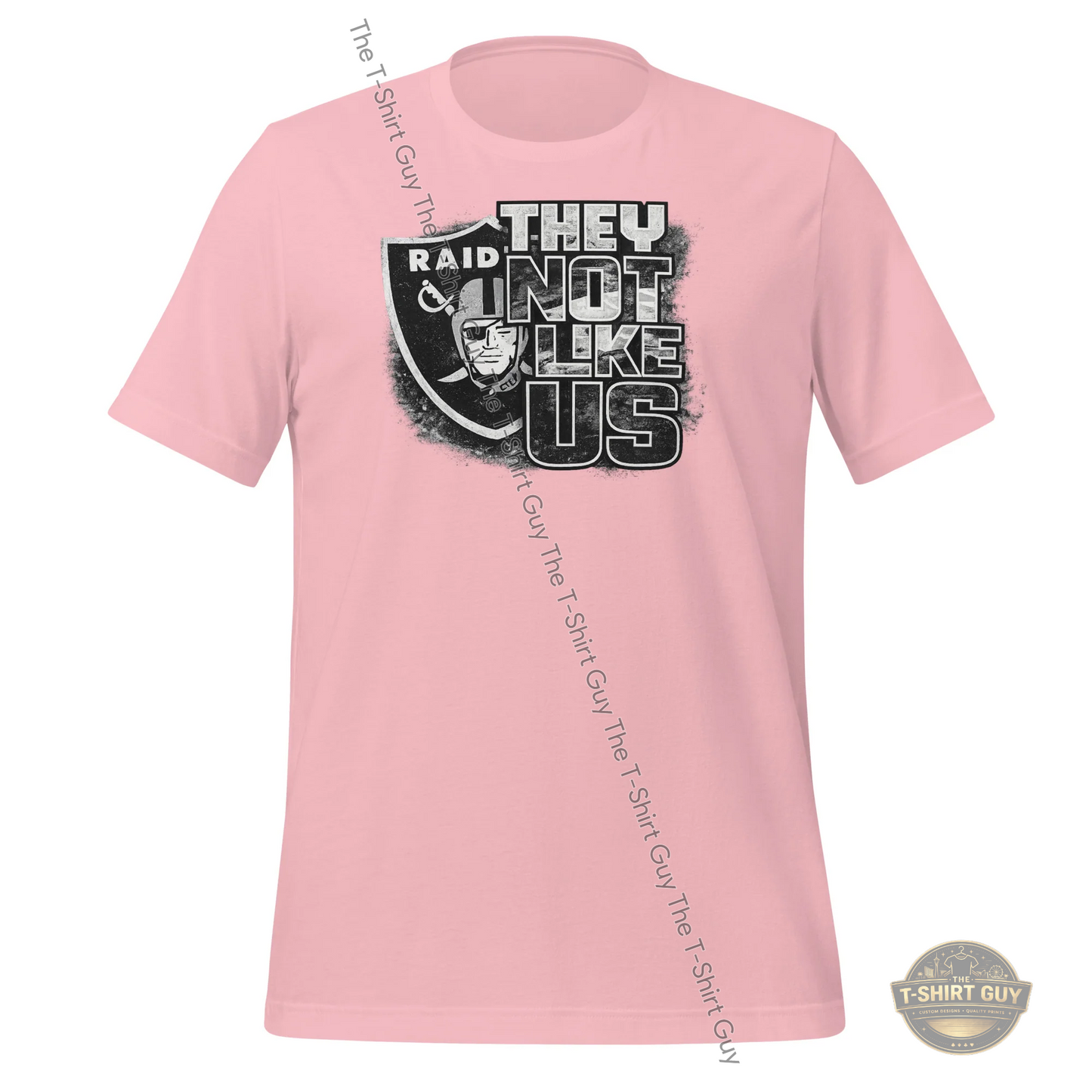 Watermarked - Raiders They Not Like Us Unisex t-shirt