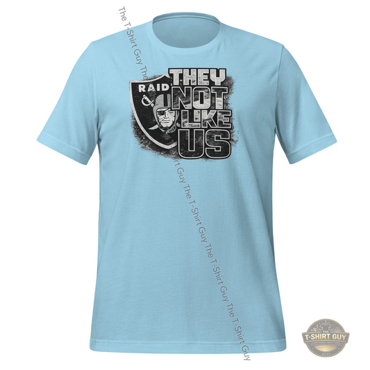 Watermarked - Raiders They Not Like Us Unisex t-shirt