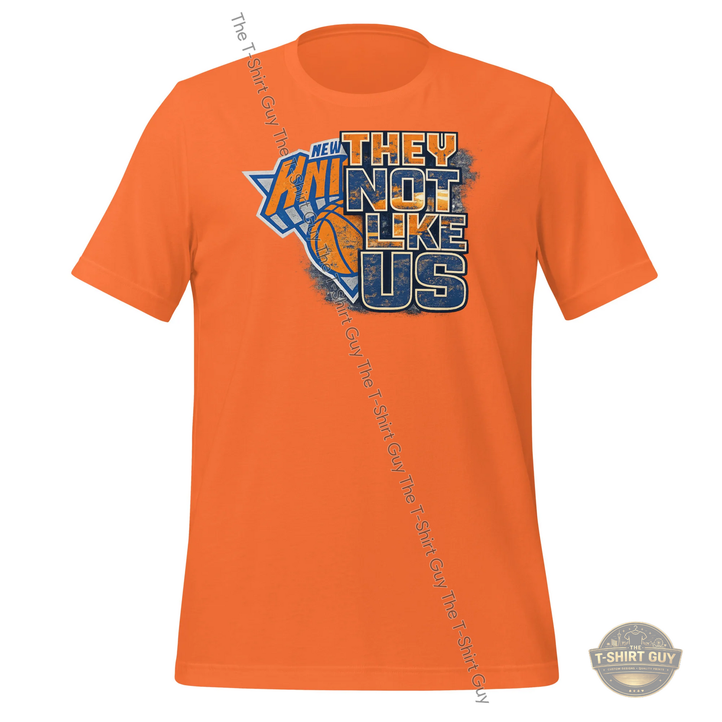 Watermarked - Knicks They Not Like Us Unisex t-shirt