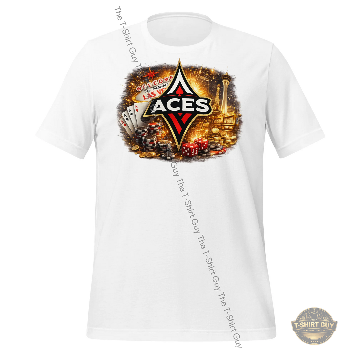 Watermarked - Las Vegas Aces Unisex t-shirt