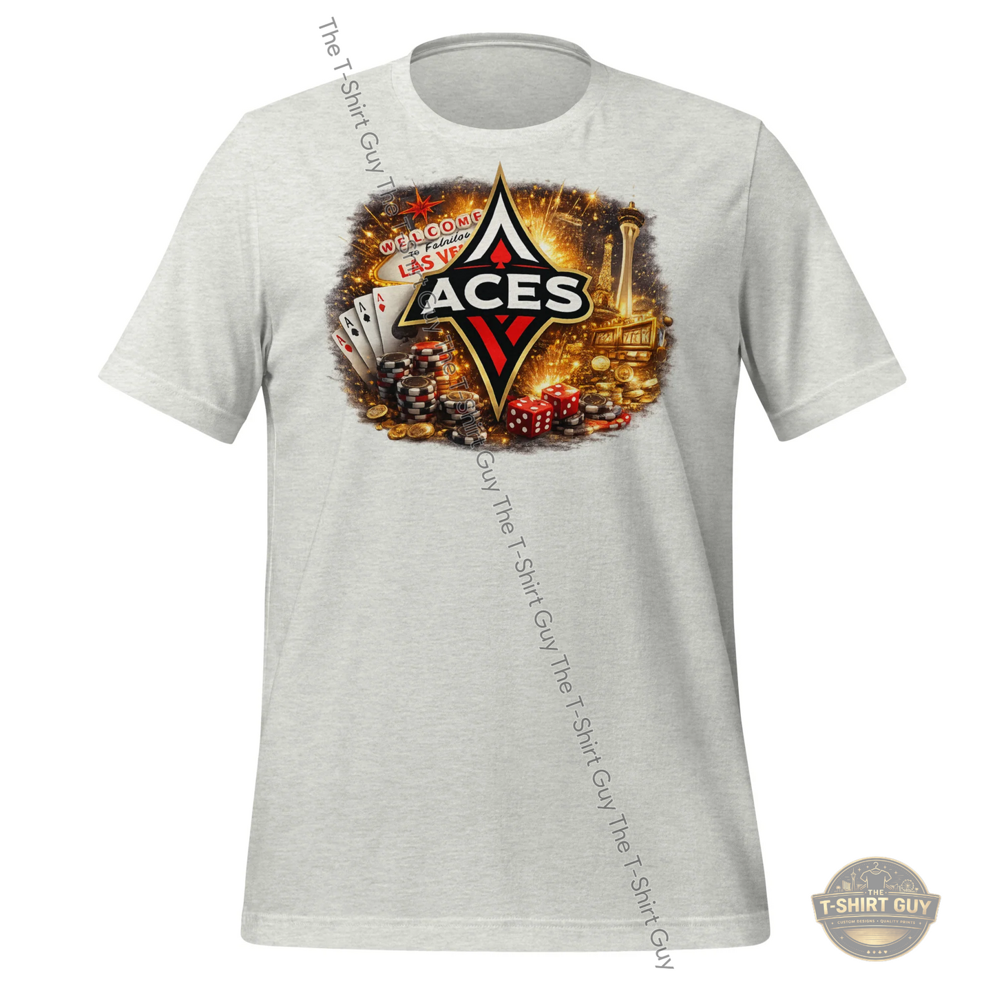 Watermarked - Las Vegas Aces Unisex t-shirt