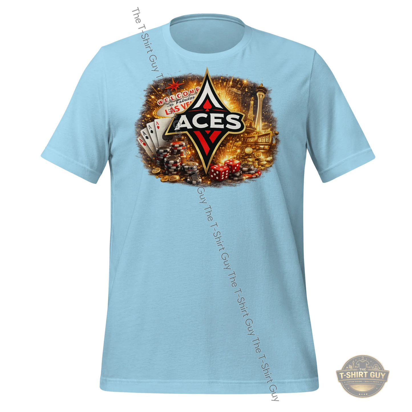 Watermarked - Las Vegas Aces Unisex t-shirt