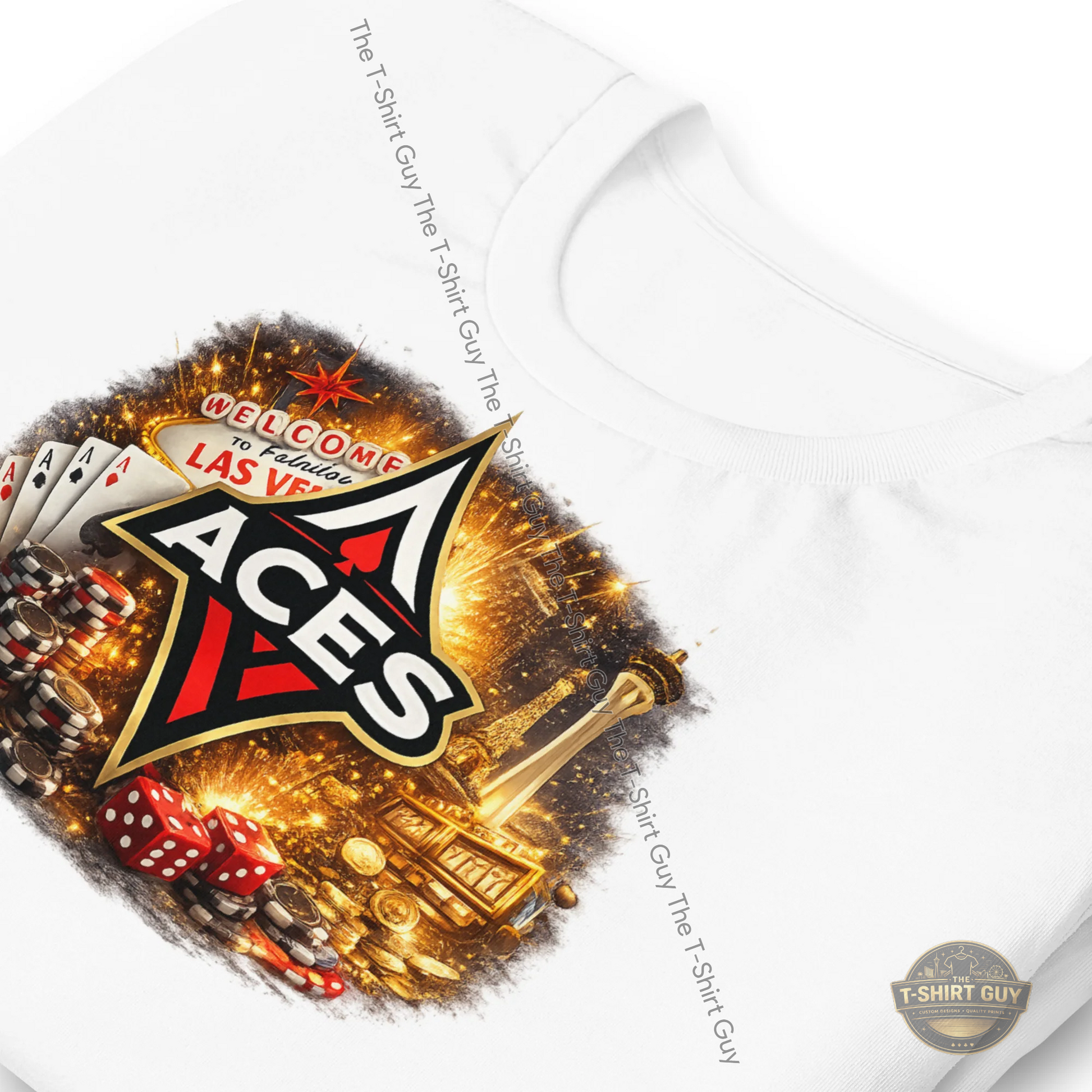 Watermarked - Las Vegas Aces Unisex t-shirt