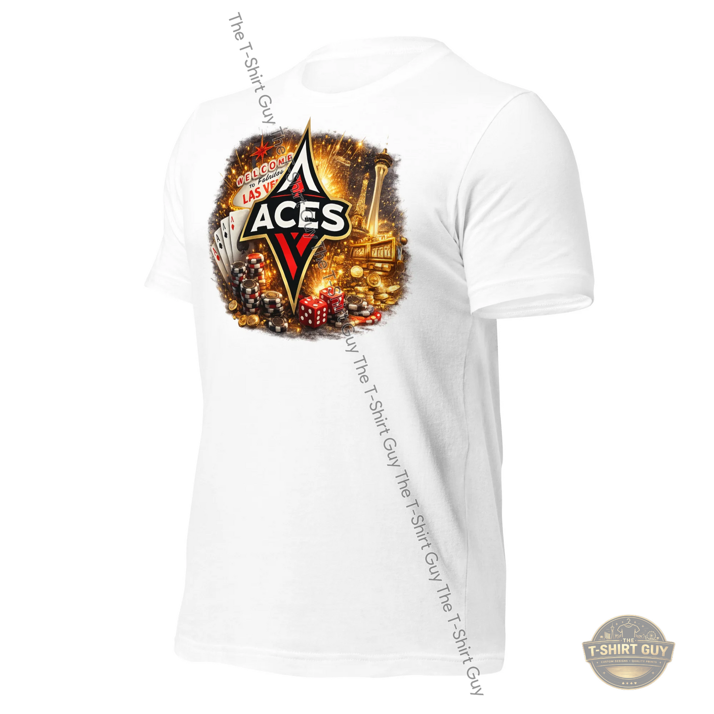 Watermarked - Las Vegas Aces Unisex t-shirt