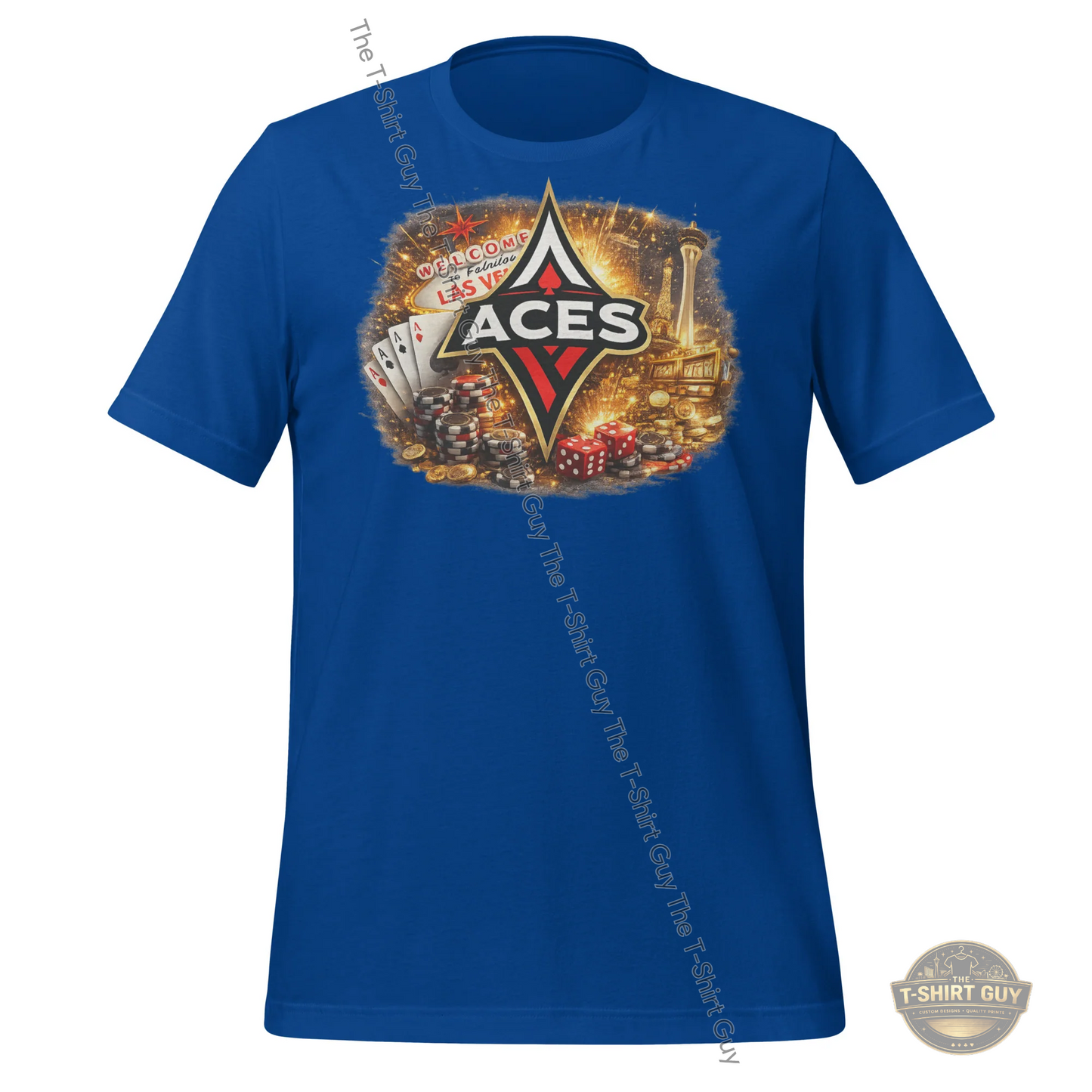 Watermarked - Las Vegas Aces Unisex t-shirt
