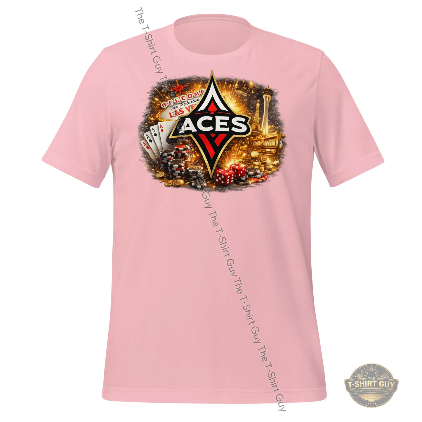 Watermarked - Las Vegas Aces Unisex t-shirt
