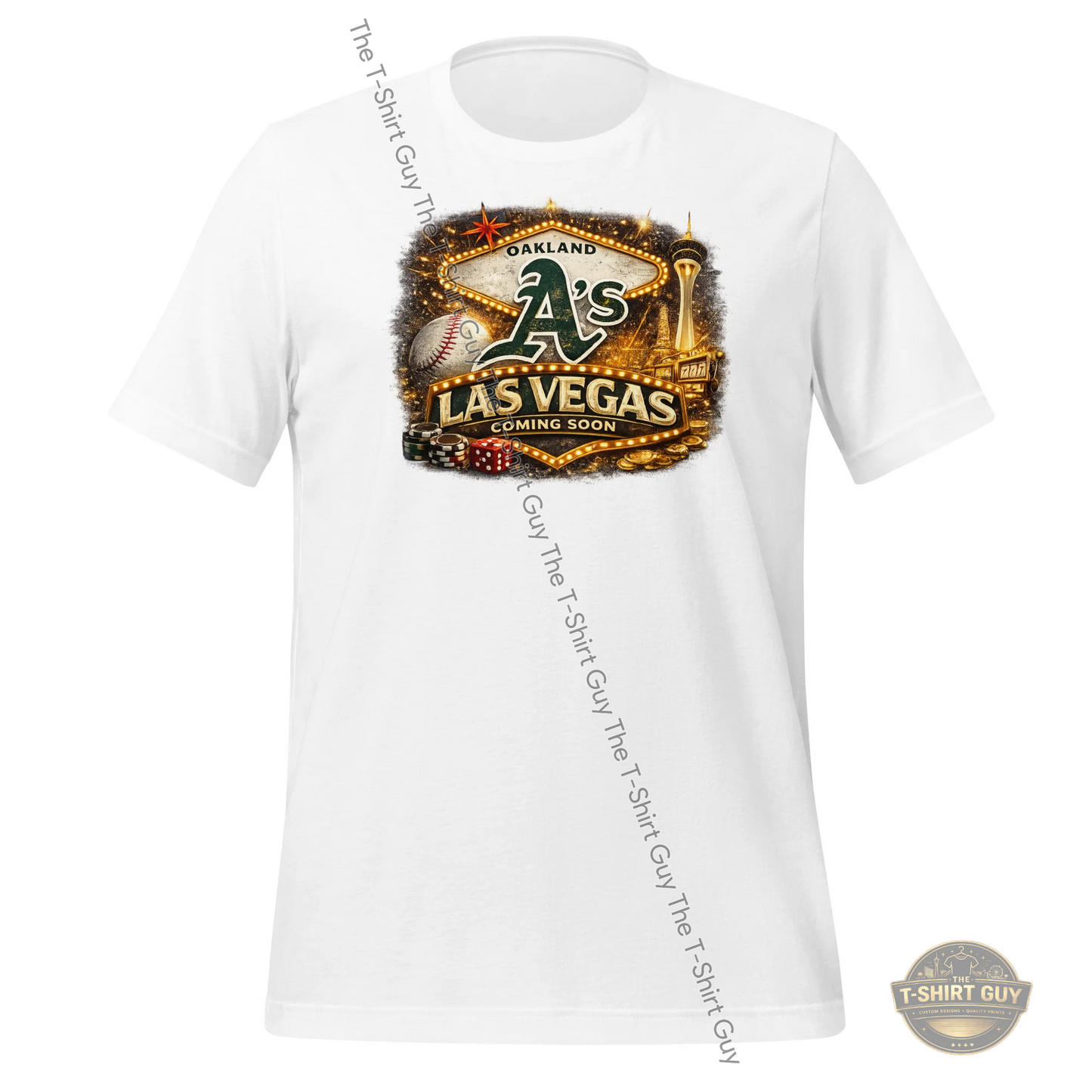 Watermarked - Oakland A's Coming Soon Unisex t-shirt