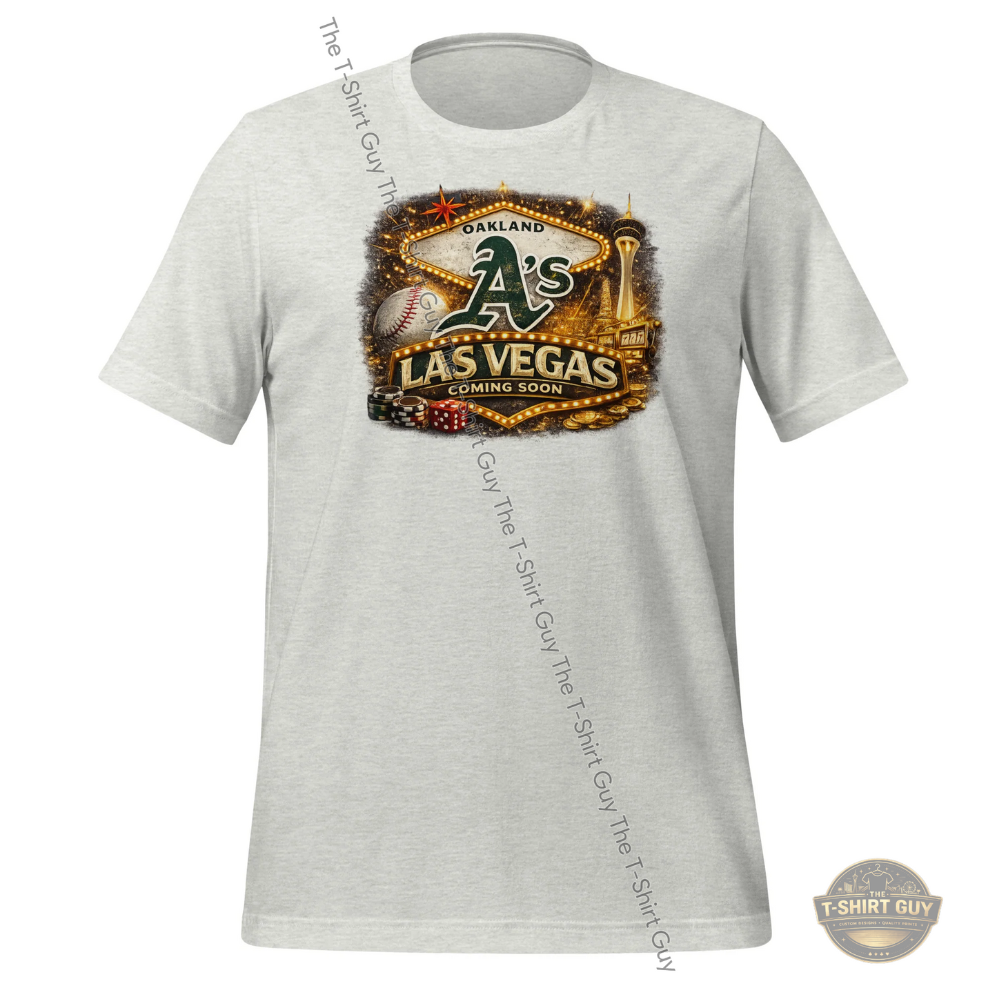 Watermarked - Oakland A's Coming Soon Unisex t-shirt