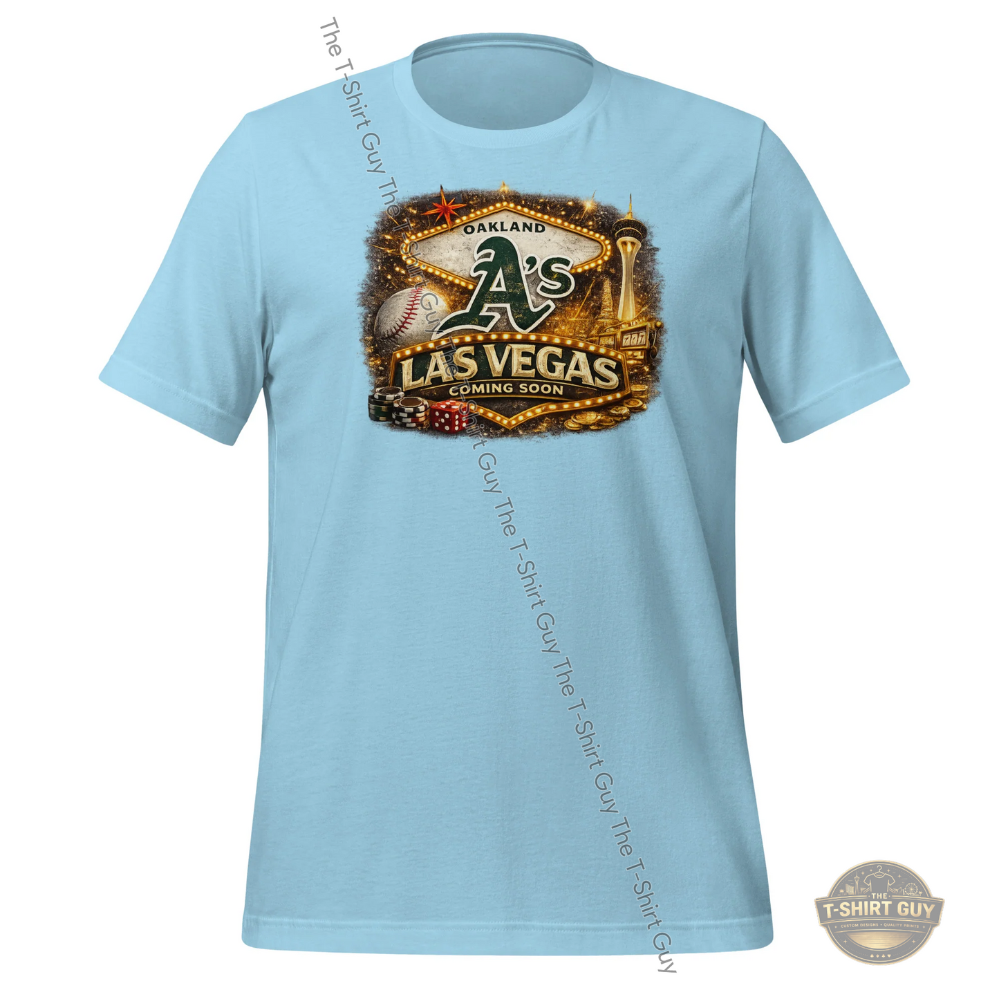 Watermarked - Oakland A's Coming Soon Unisex t-shirt
