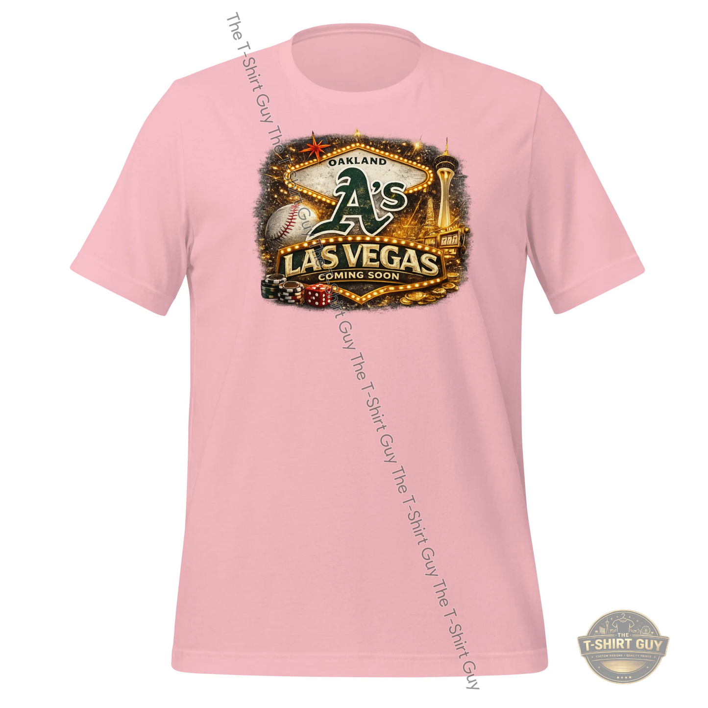 Watermarked - Oakland A's Coming Soon Unisex t-shirt