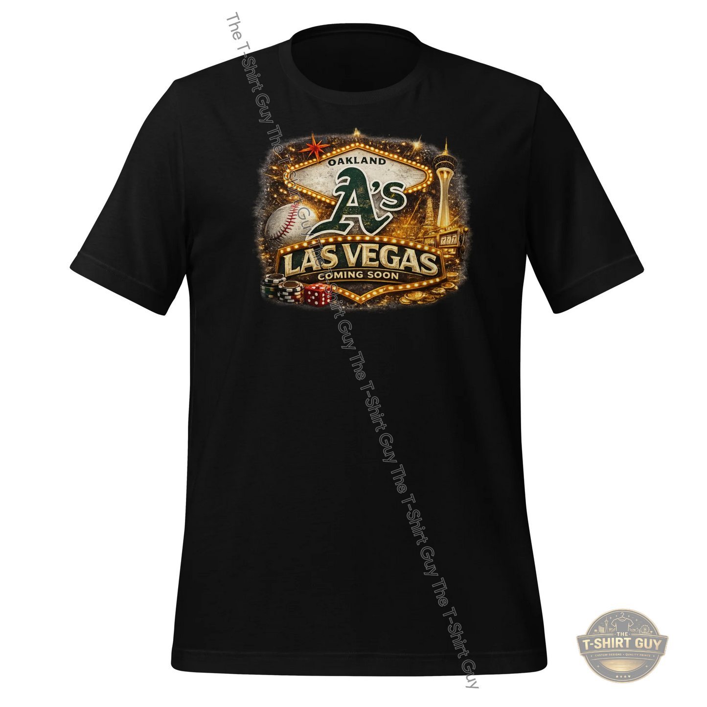 Watermarked - Oakland A's Coming Soon Unisex t-shirt
