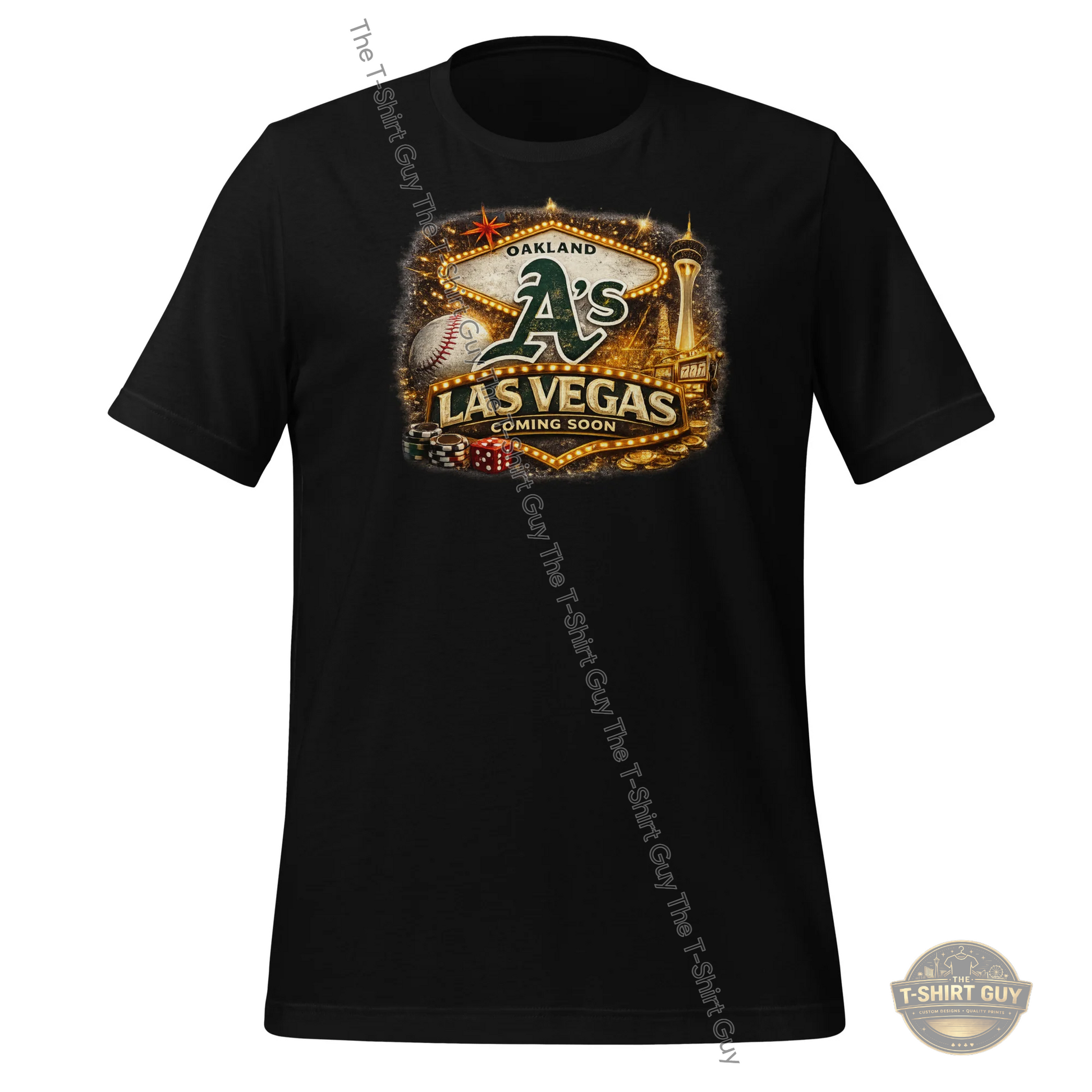 Watermarked - Oakland A's Coming Soon Unisex t-shirt