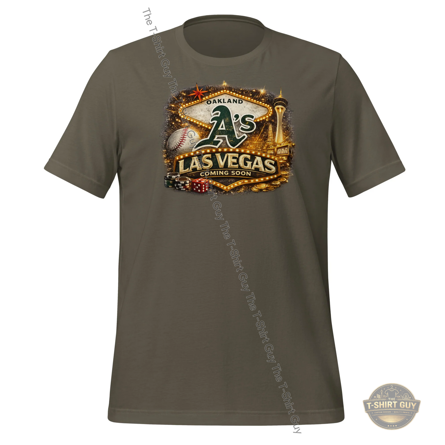 Watermarked - Oakland A's Coming Soon Unisex t-shirt