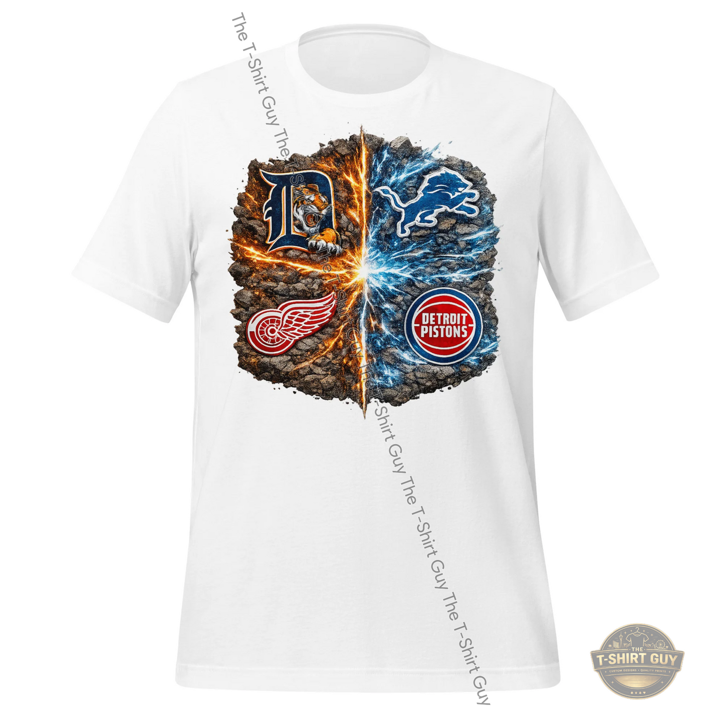 Watermarked - Detroit Four Horsemen Unisex t-shirt