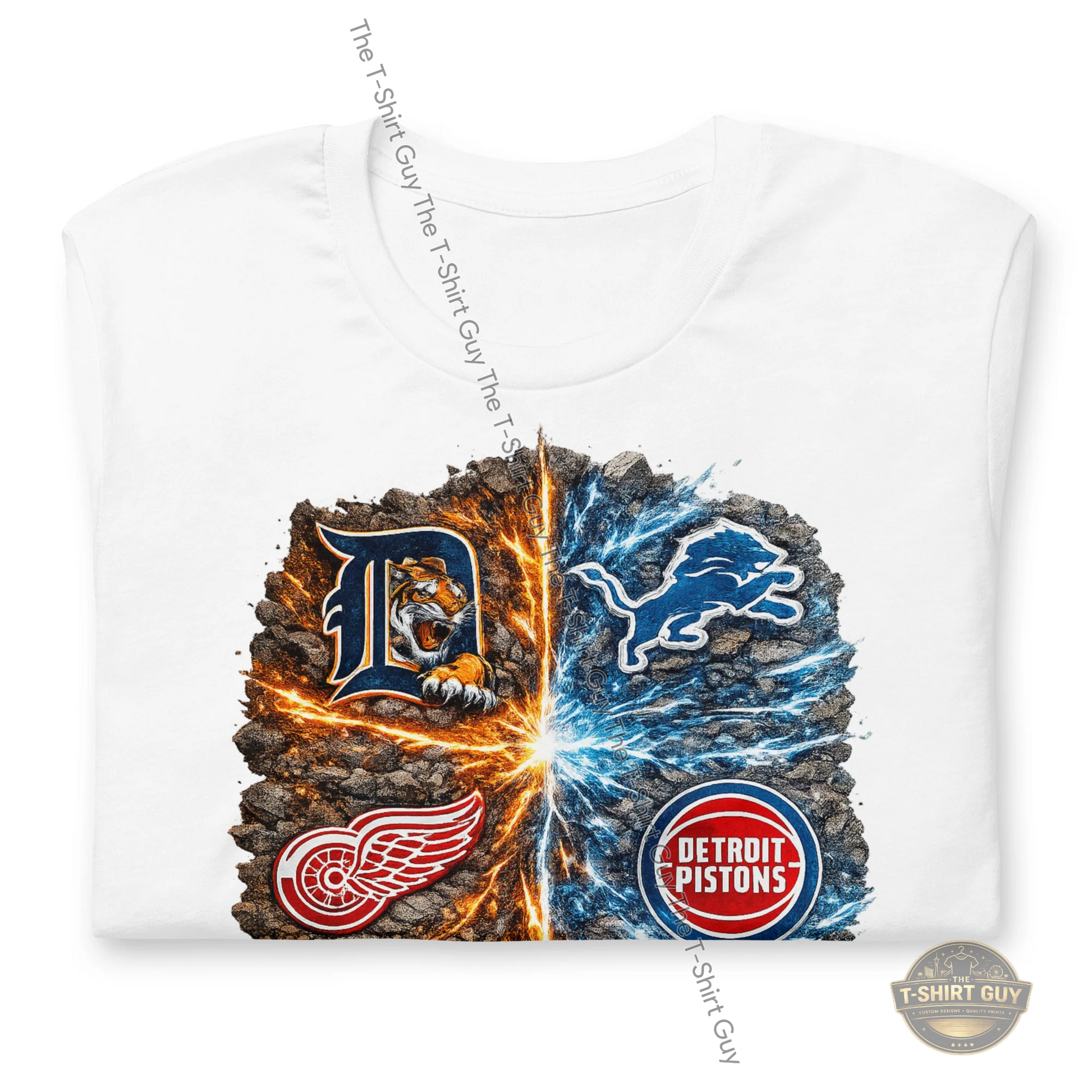 Watermarked - Detroit Four Horsemen Unisex t-shirt