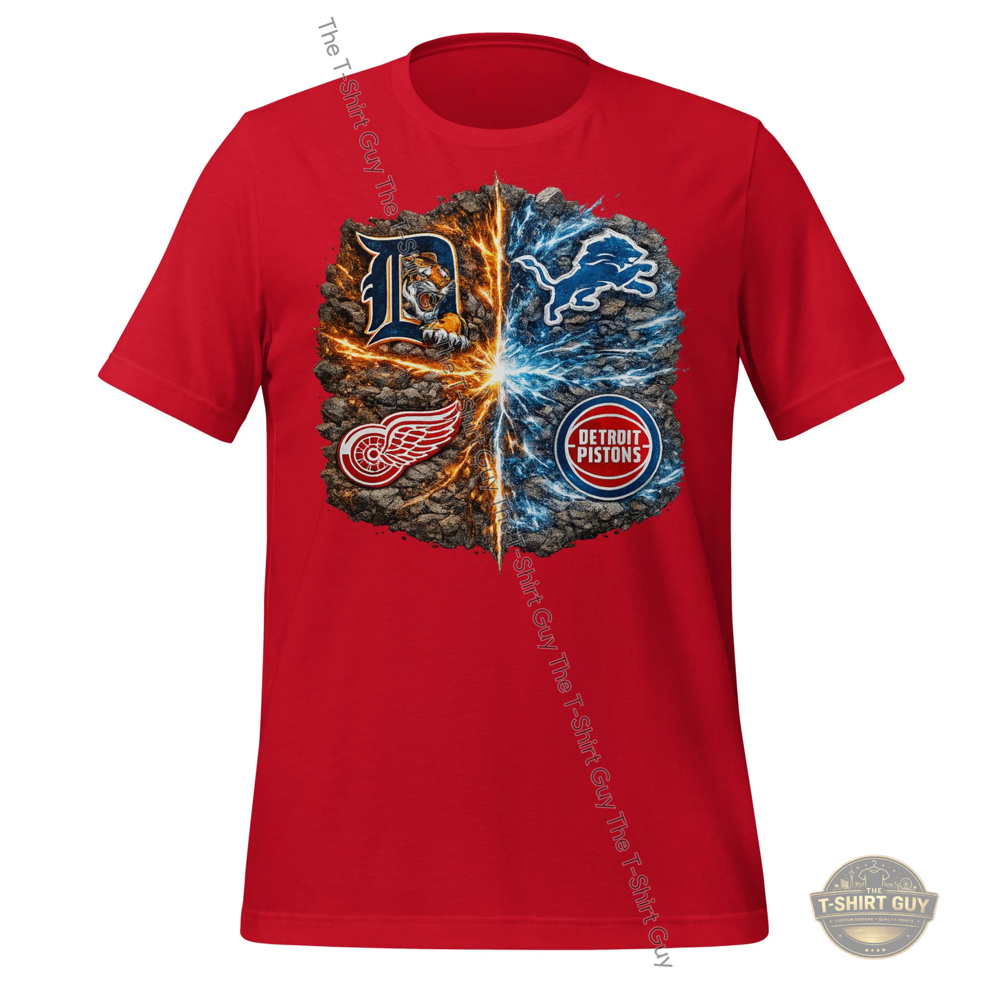 Watermarked - Detroit Four Horsemen Unisex t-shirt