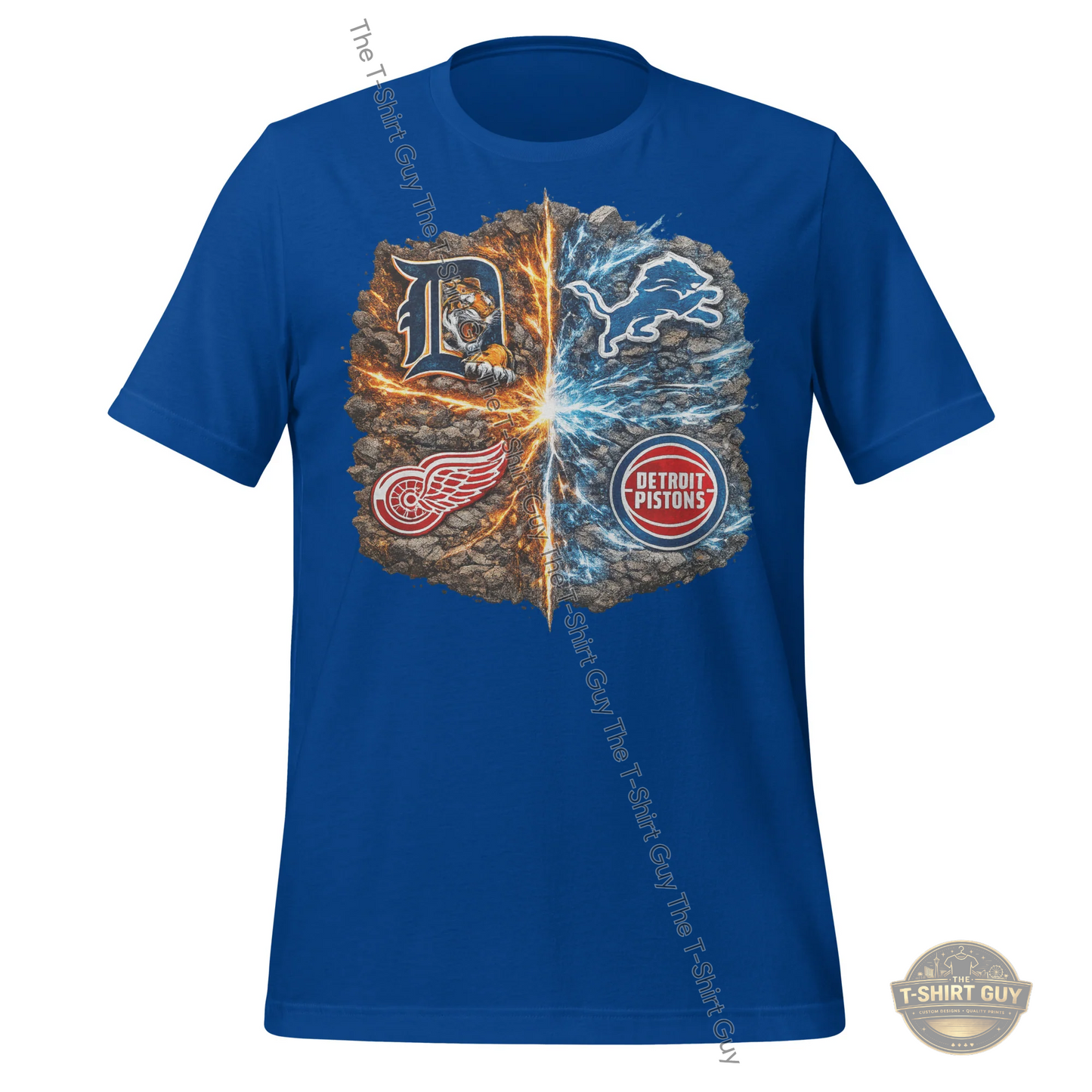 Watermarked - Detroit Four Horsemen Unisex t-shirt