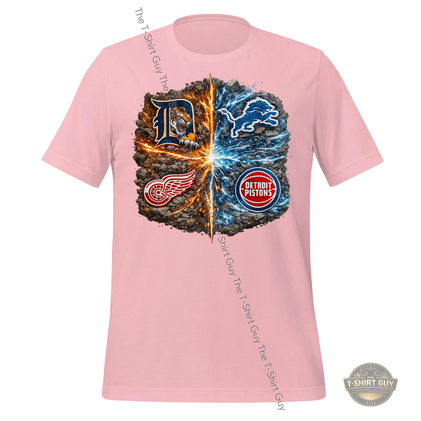 Watermarked - Detroit Four Horsemen Unisex t-shirt