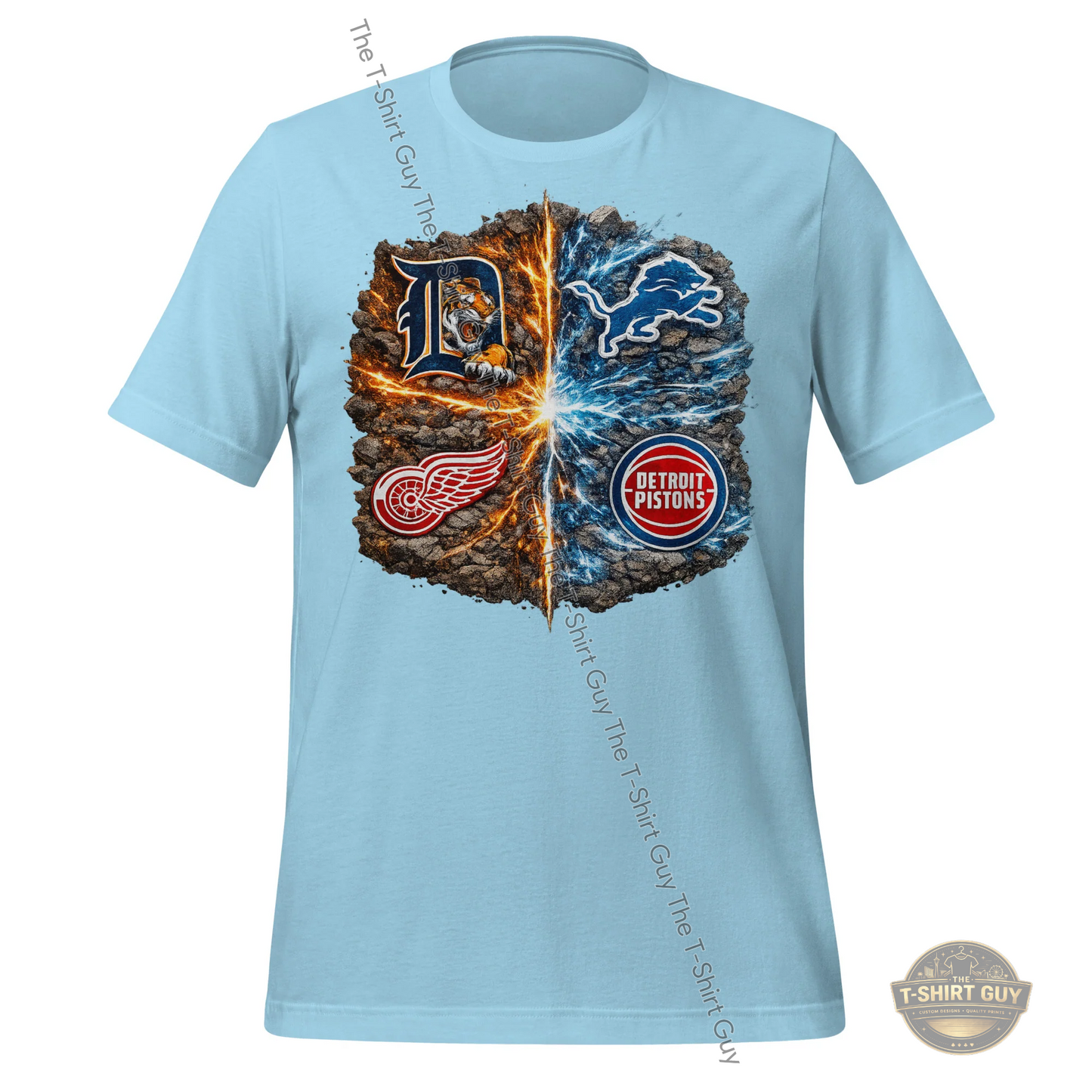 Watermarked - Detroit Four Horsemen Unisex t-shirt