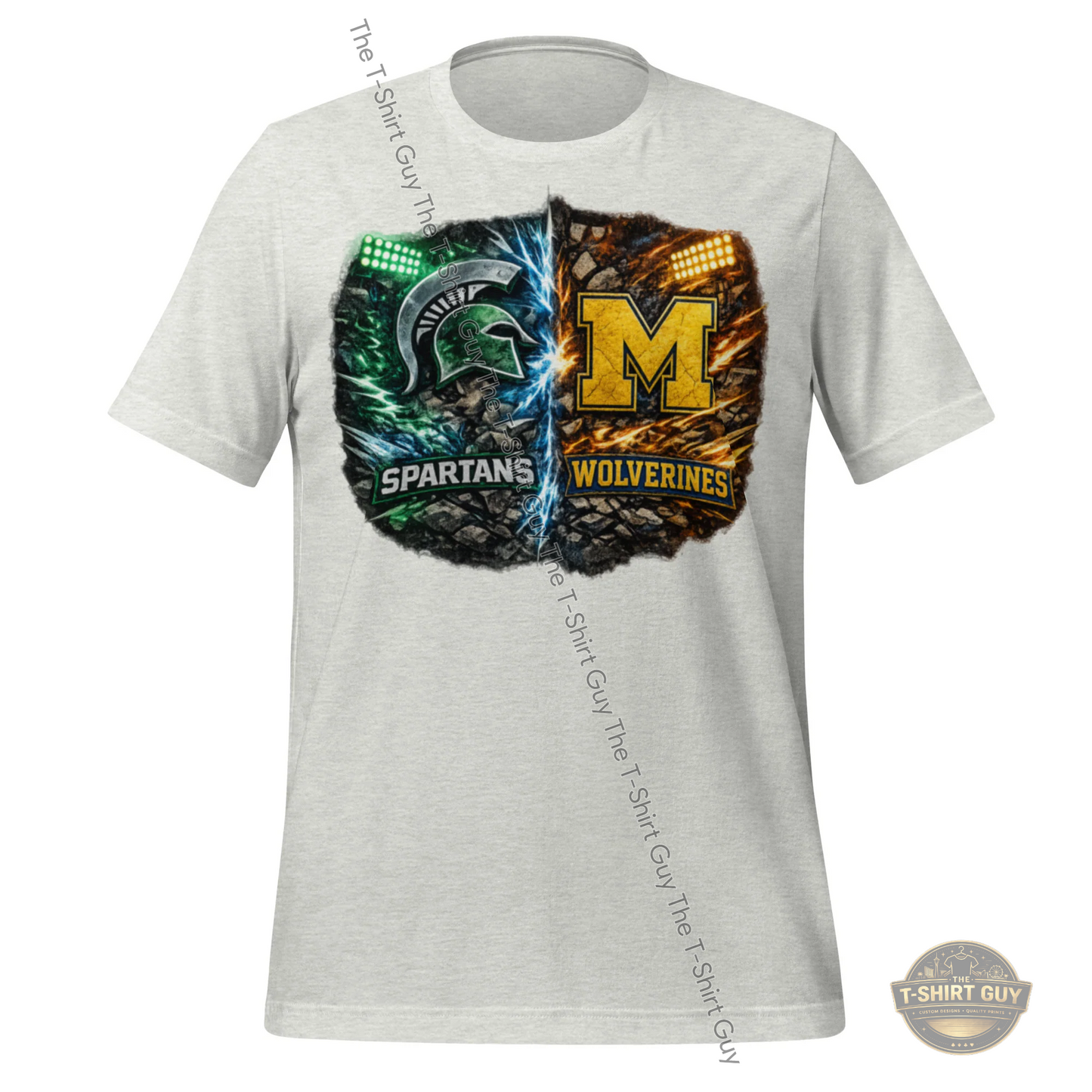 Watermarked - Michigan MSU Unisex t-shirt