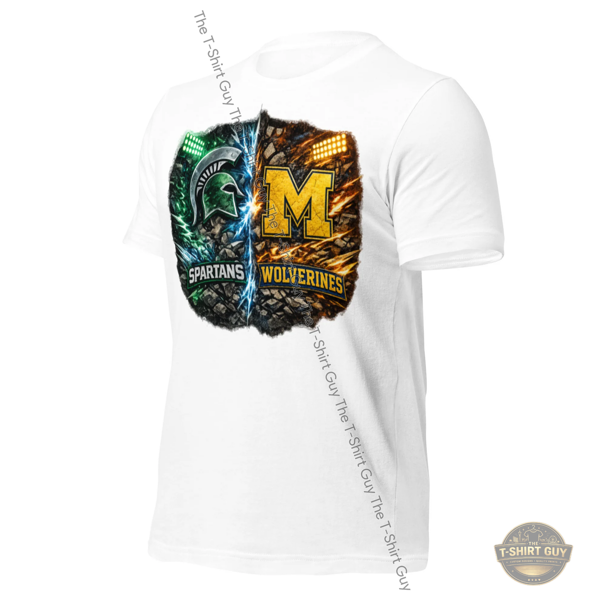 Watermarked - Michigan MSU Unisex t-shirt