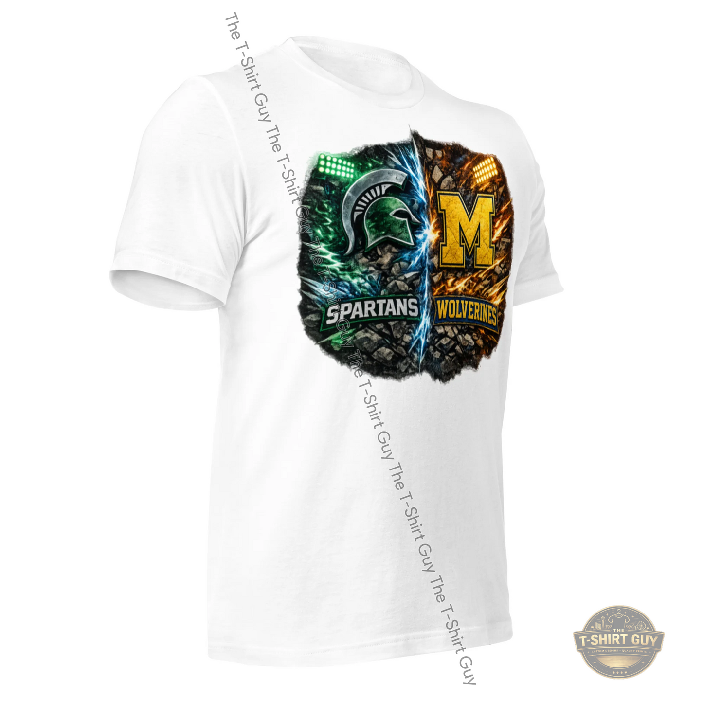 Watermarked - Michigan MSU Unisex t-shirt