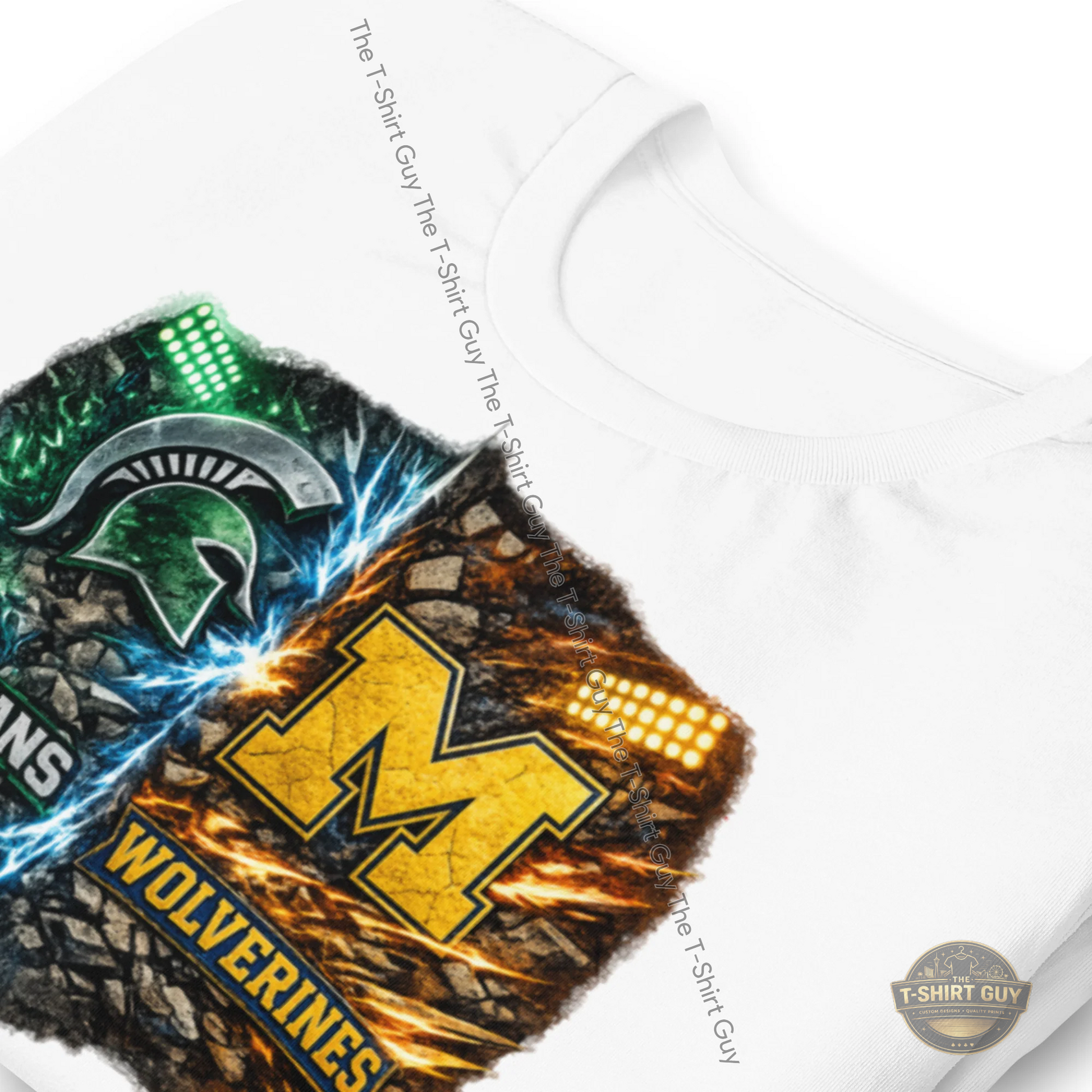 Watermarked - Michigan MSU Unisex t-shirt