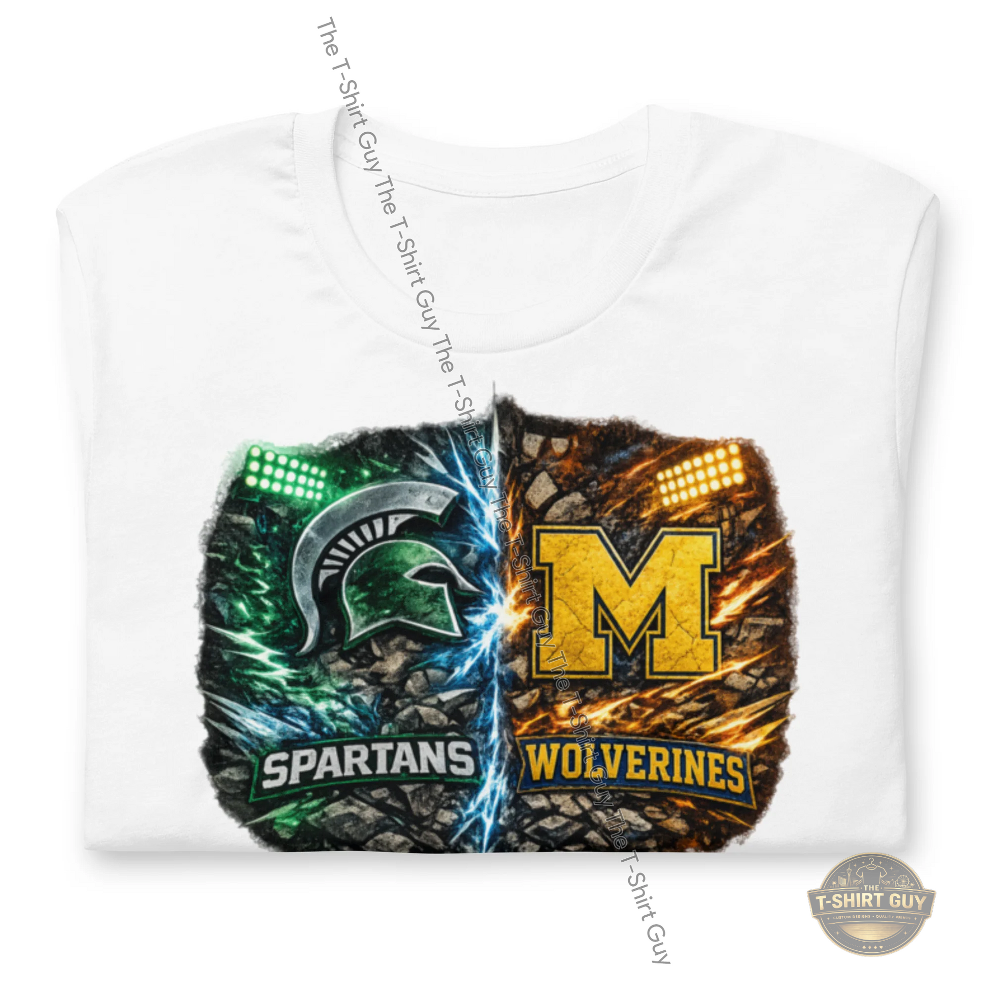 Watermarked - Michigan MSU Unisex t-shirt