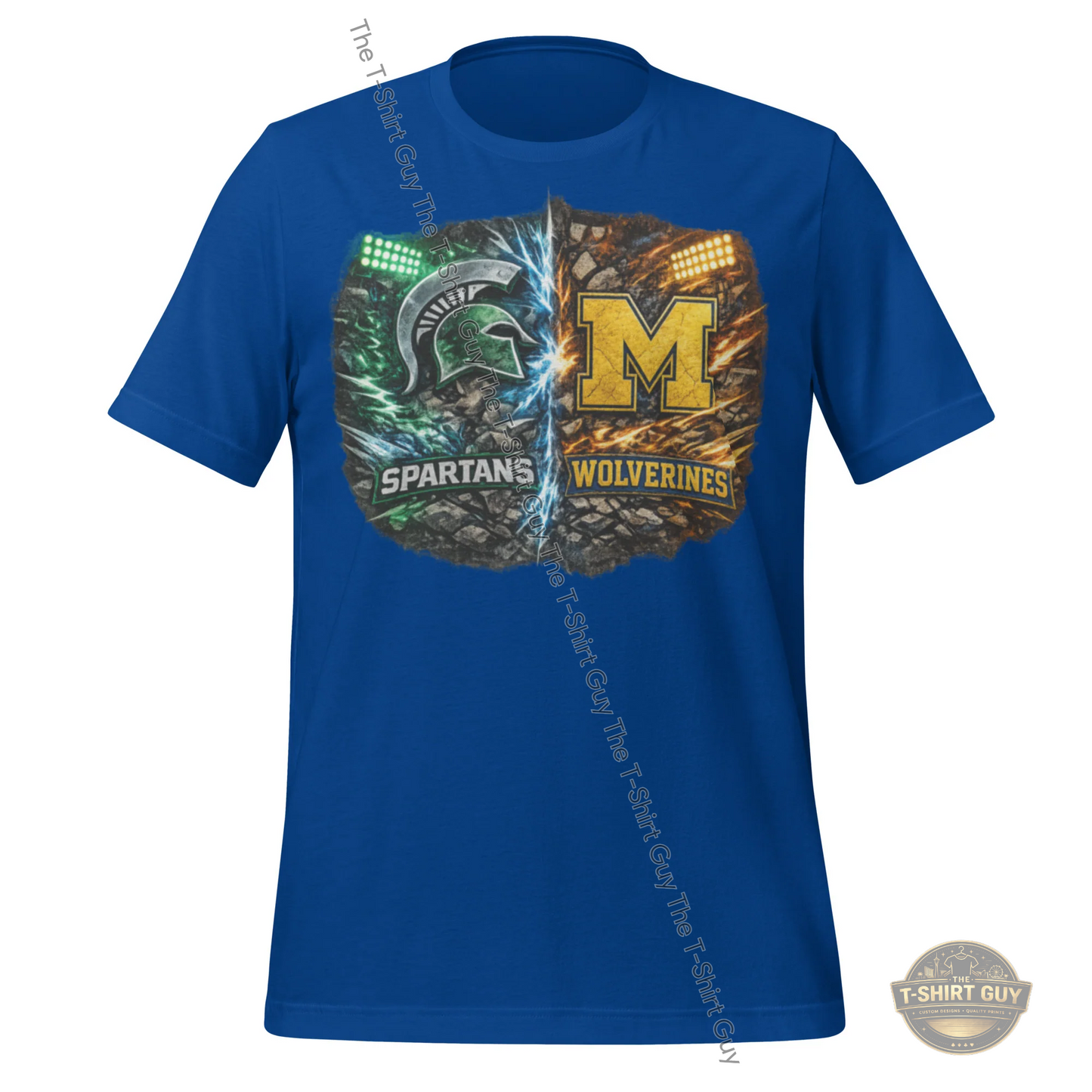 Watermarked - Michigan MSU Unisex t-shirt