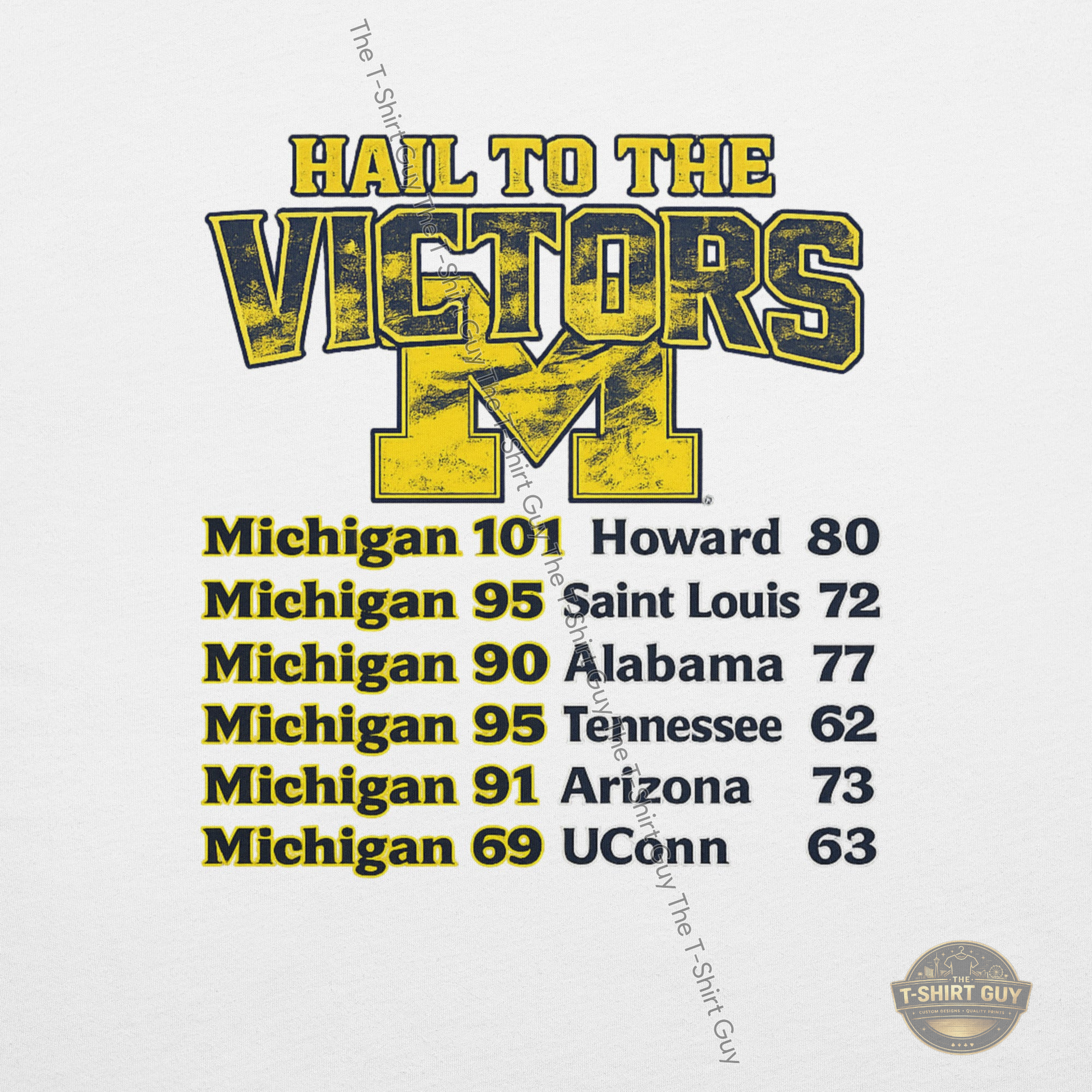 Watermarked - Michigan Wolverines 2026 National Champions Unisex t-shirt