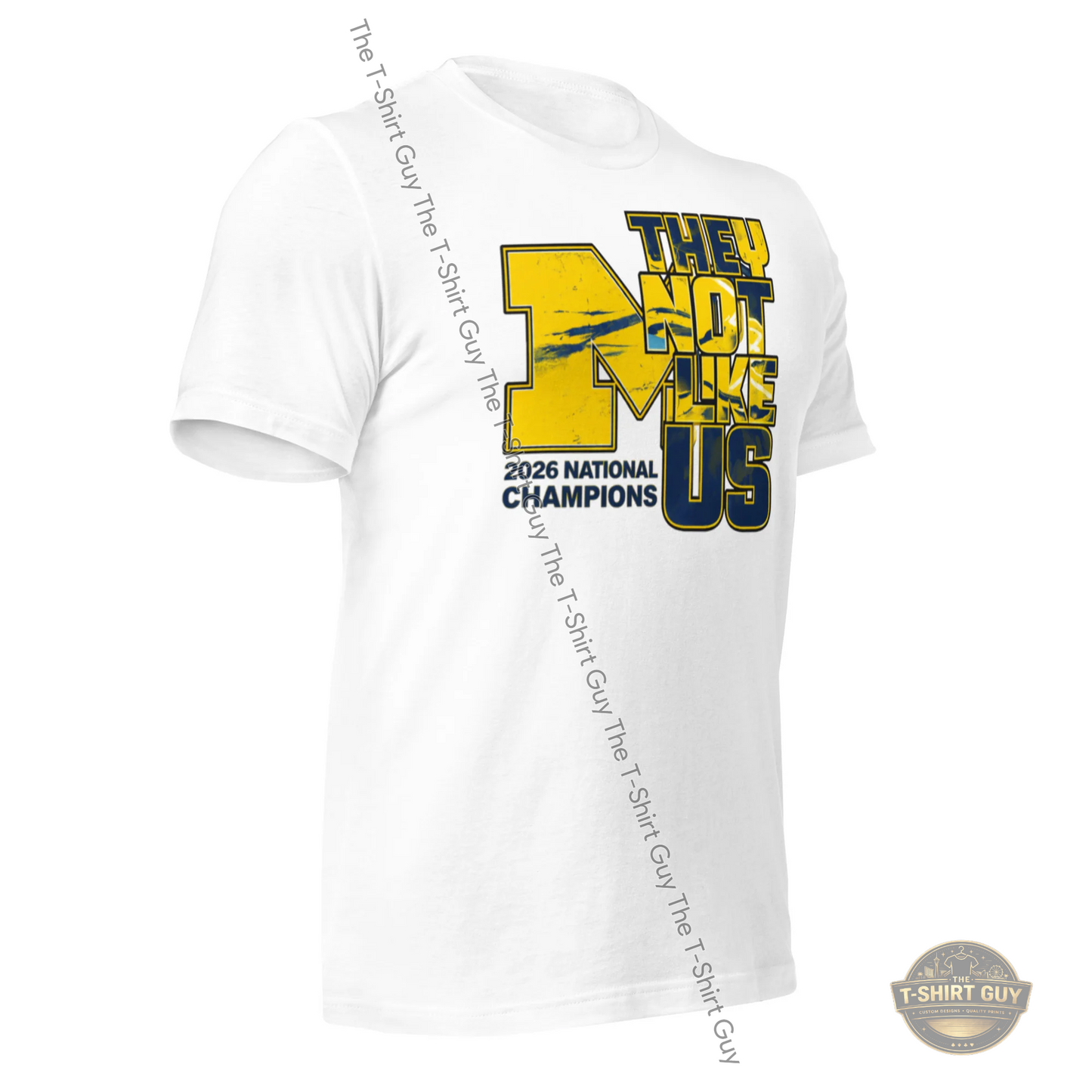 Watermarked - Michigan Wolverines 2026 National Champions Unisex t-shirt