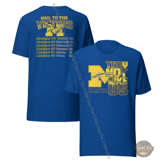 Watermarked - Michigan Wolverines 2026 National Champions Unisex t-shirt