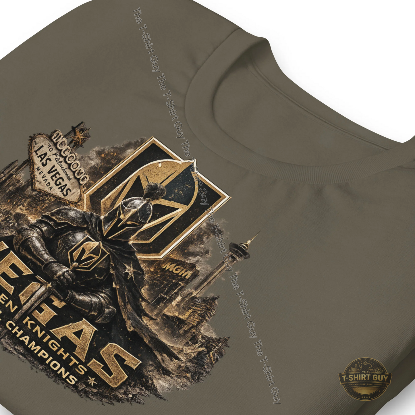 Watermarked - Las Vegas Golden Knights World Champions Team Edition Unisex t-shirt