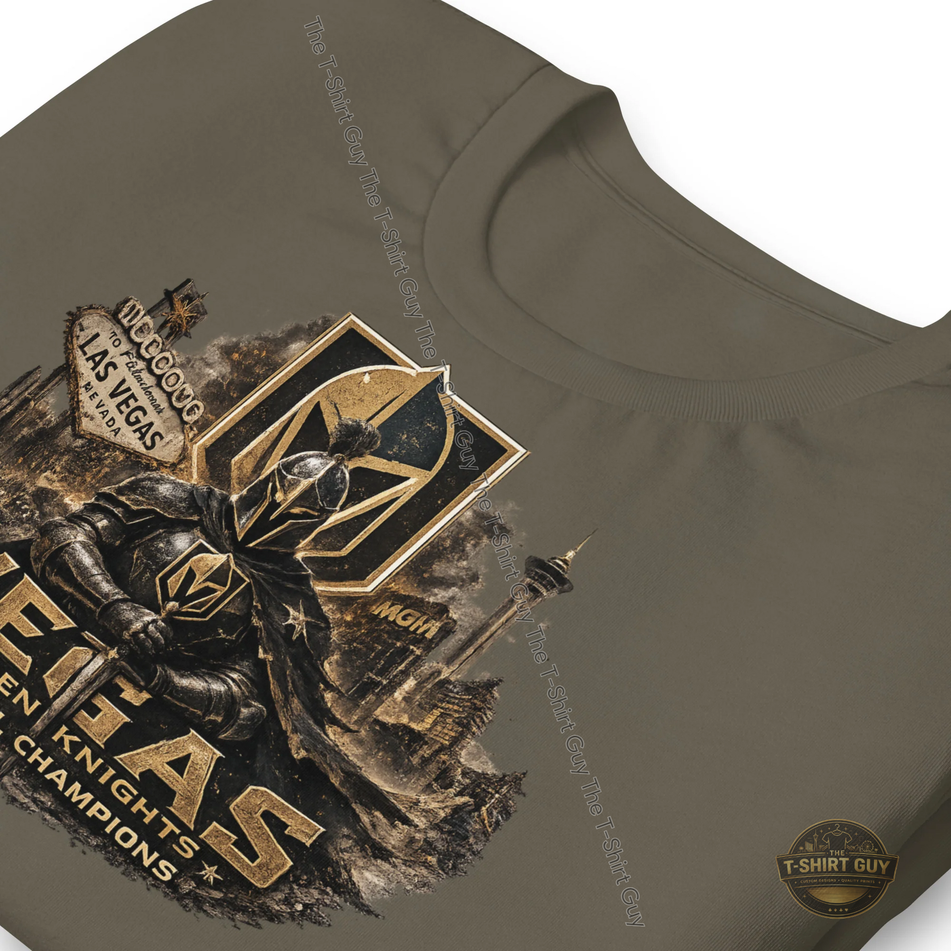 Watermarked - Las Vegas Golden Knights World Champions Team Edition Unisex t-shirt