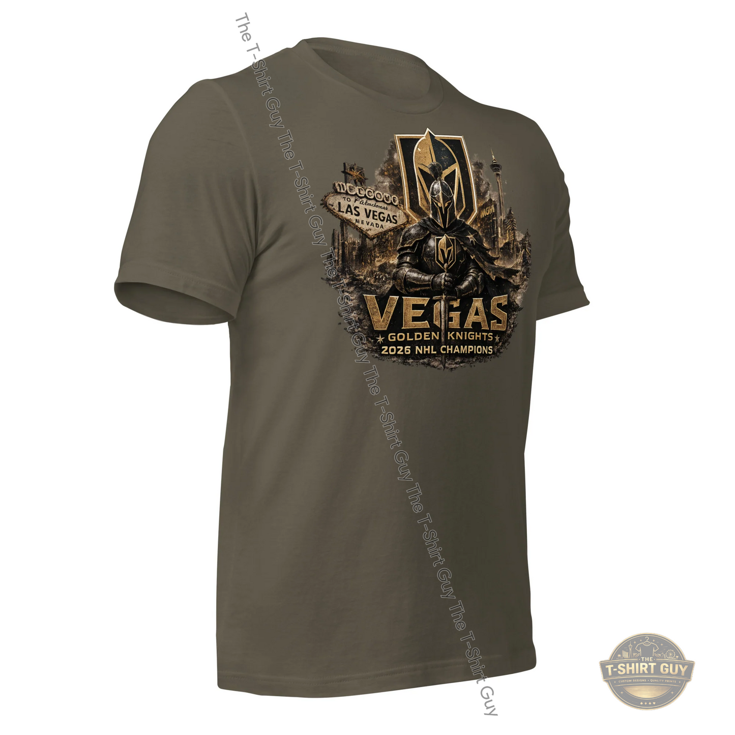 Watermarked - Las Vegas Golden Knights World Champions Team Edition Unisex t-shirt
