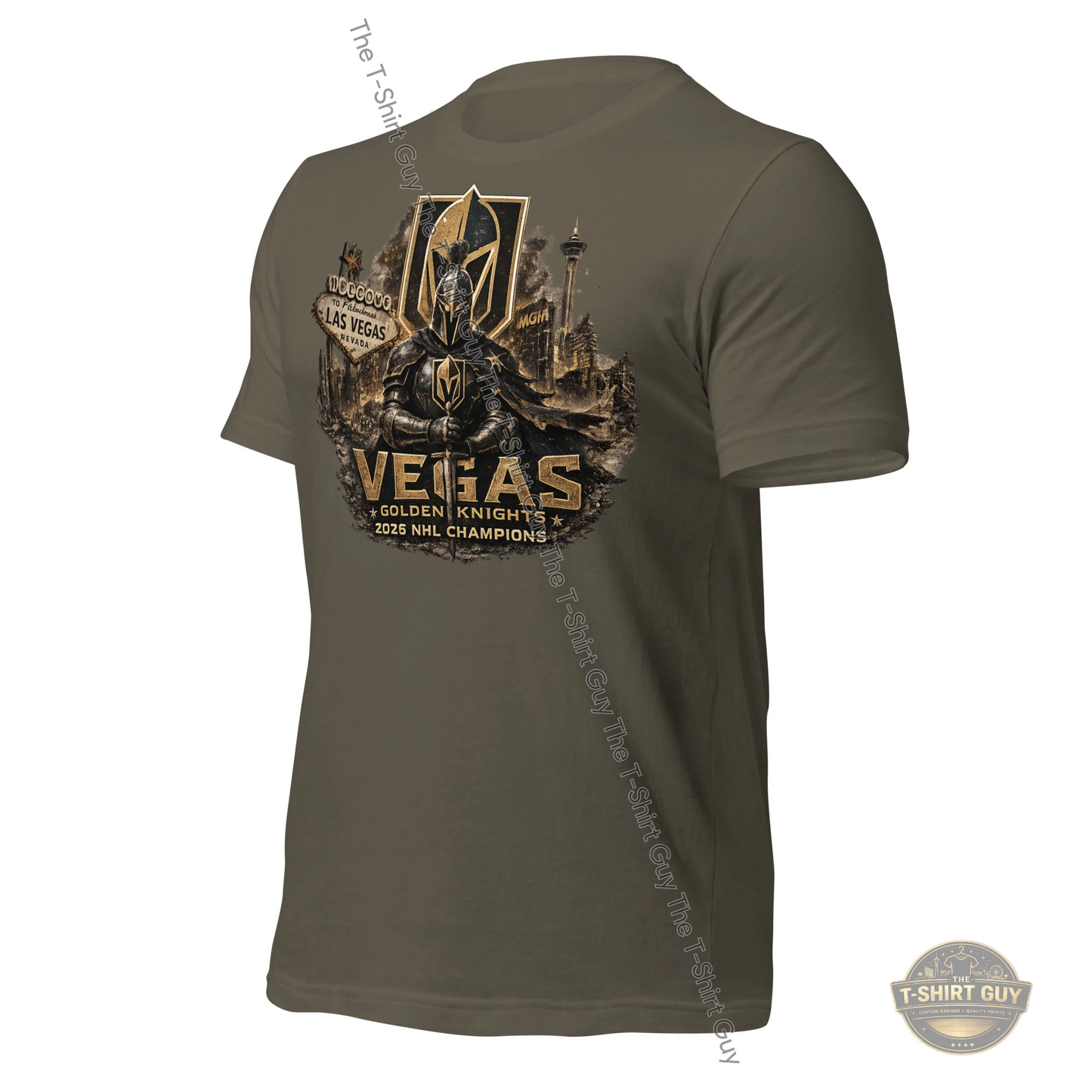 Watermarked - Las Vegas Golden Knights World Champions Team Edition Unisex t-shirt