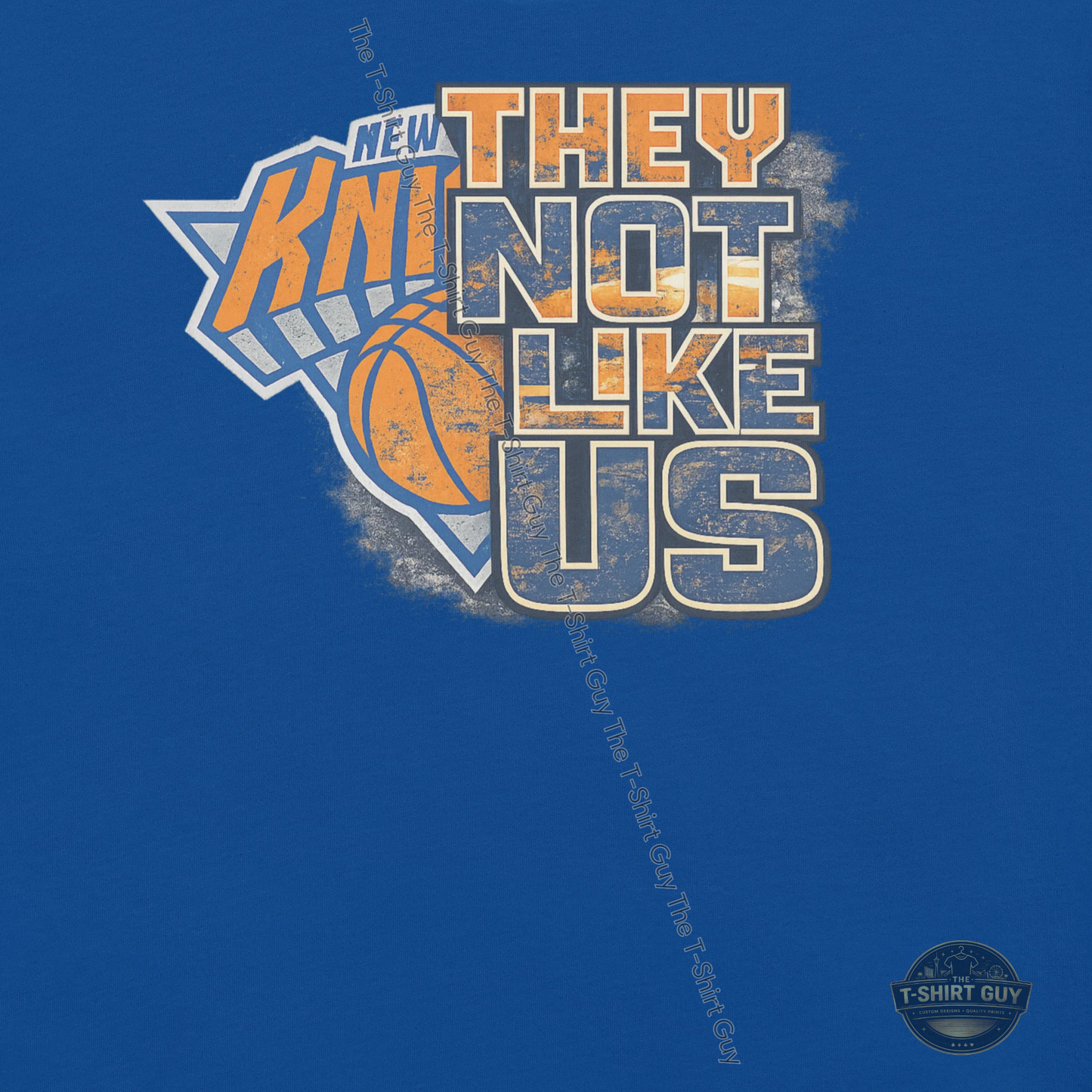 Watermarked - New York Knicks They Not Like Us Team Version Unisex t-shirt