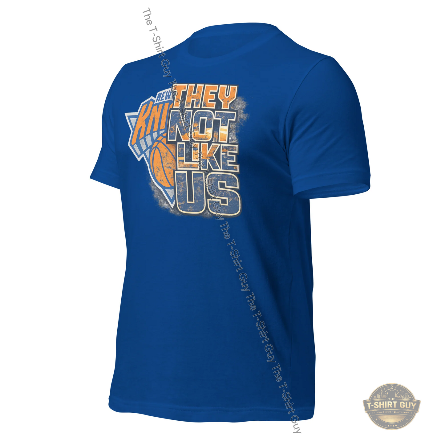 Watermarked - New York Knicks They Not Like Us Team Version Unisex t-shirt