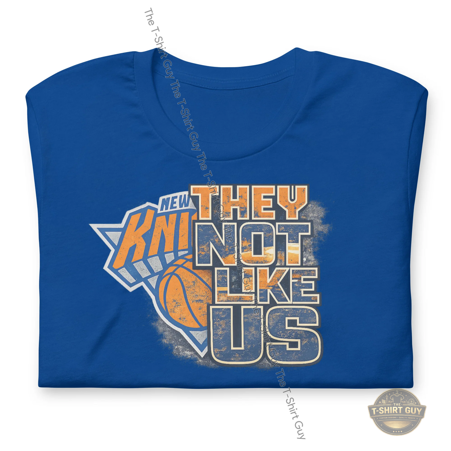 Watermarked - New York Knicks They Not Like Us Team Version Unisex t-shirt