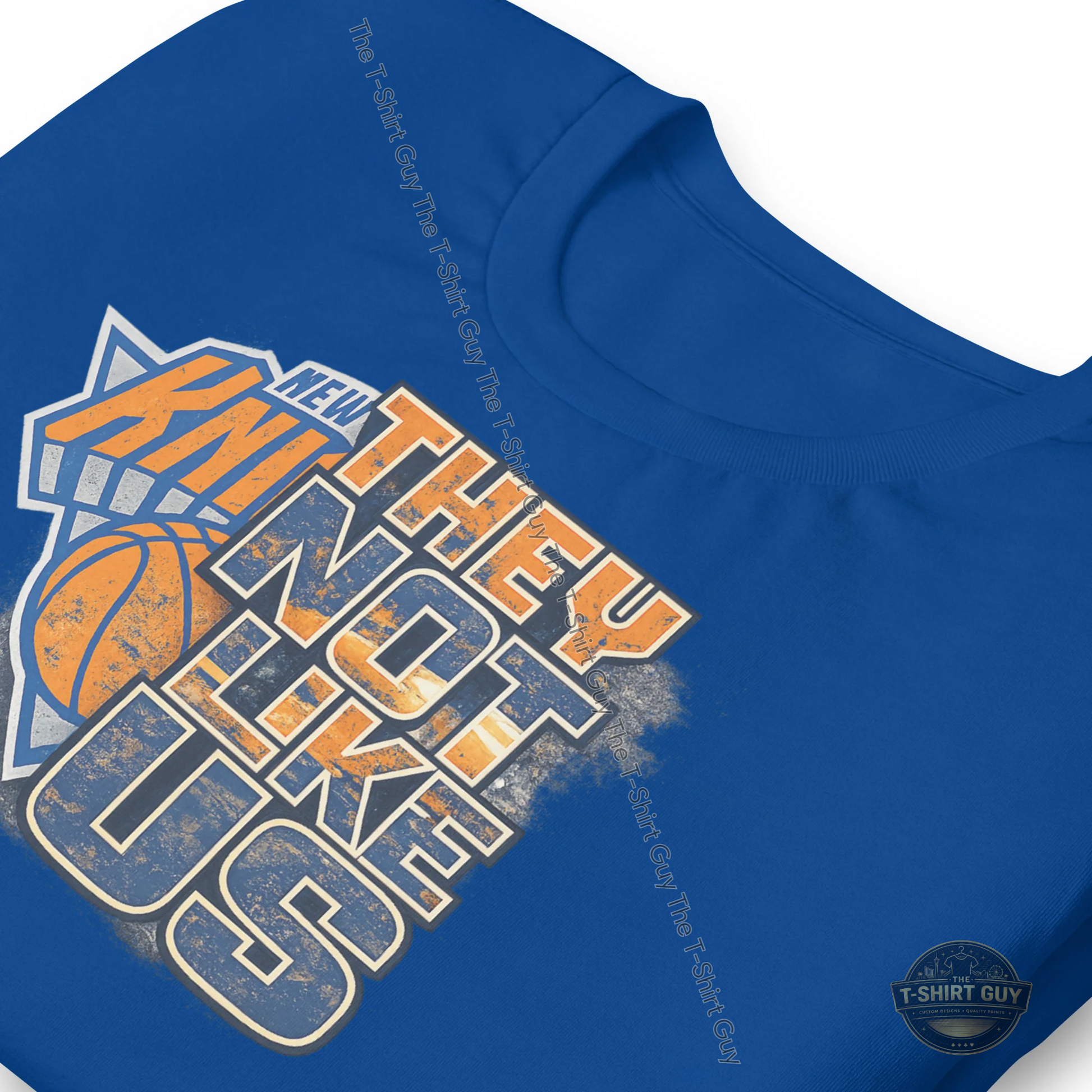 Watermarked - New York Knicks They Not Like Us Team Version Unisex t-shirt