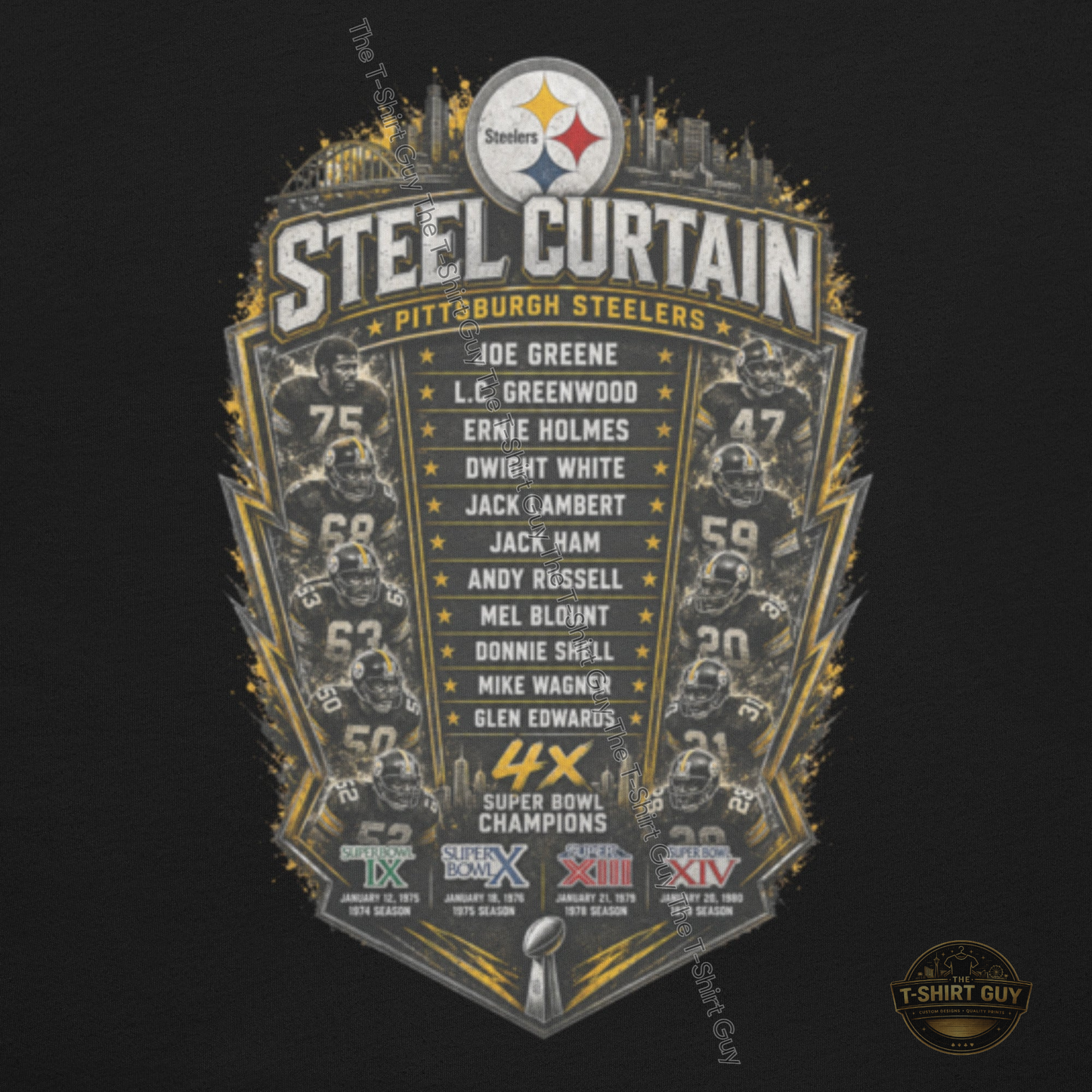 Watermarked - Steel Curtain Legacy Unisex t-shirt