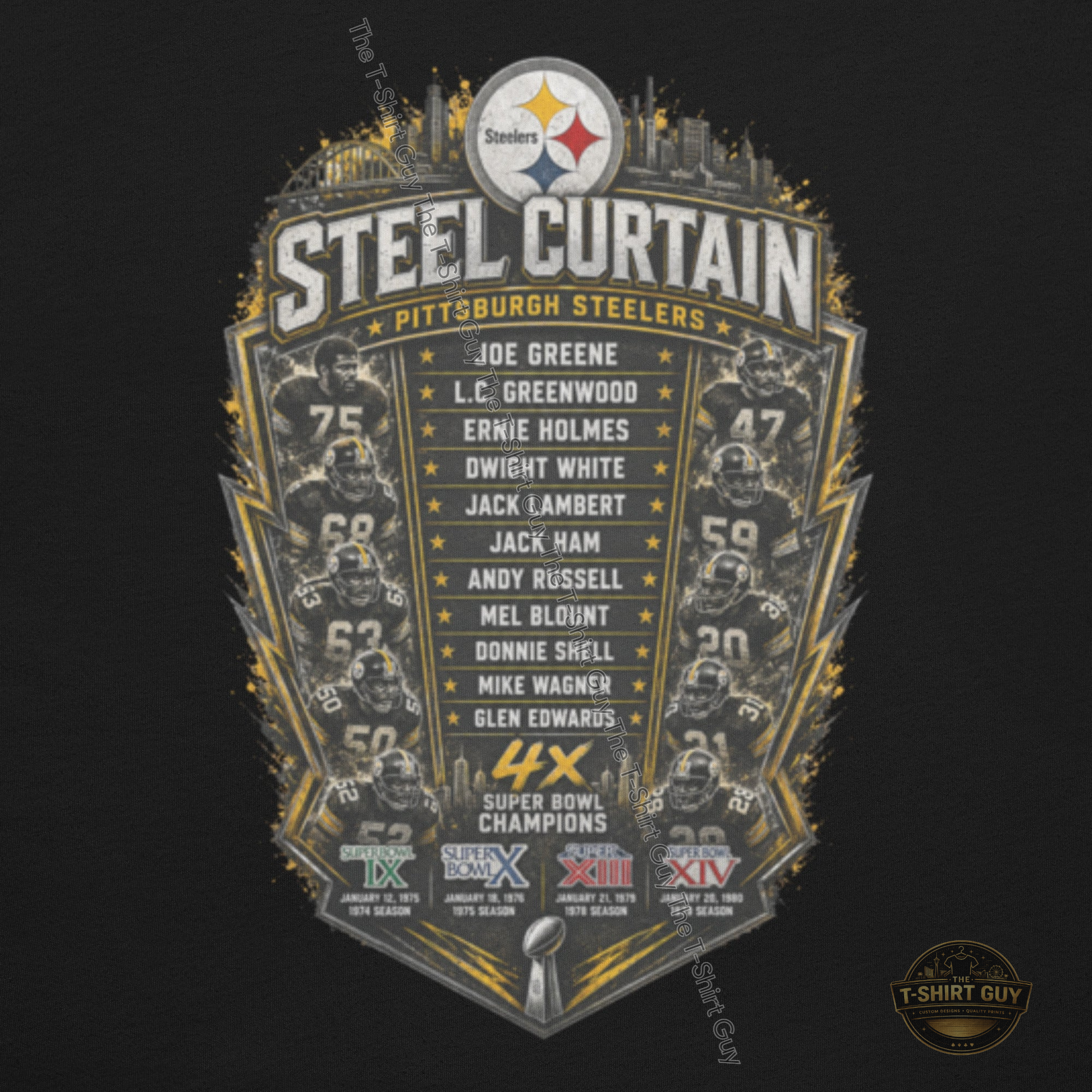 Watermarked - Steel Curtain Legacy Unisex t-shirt