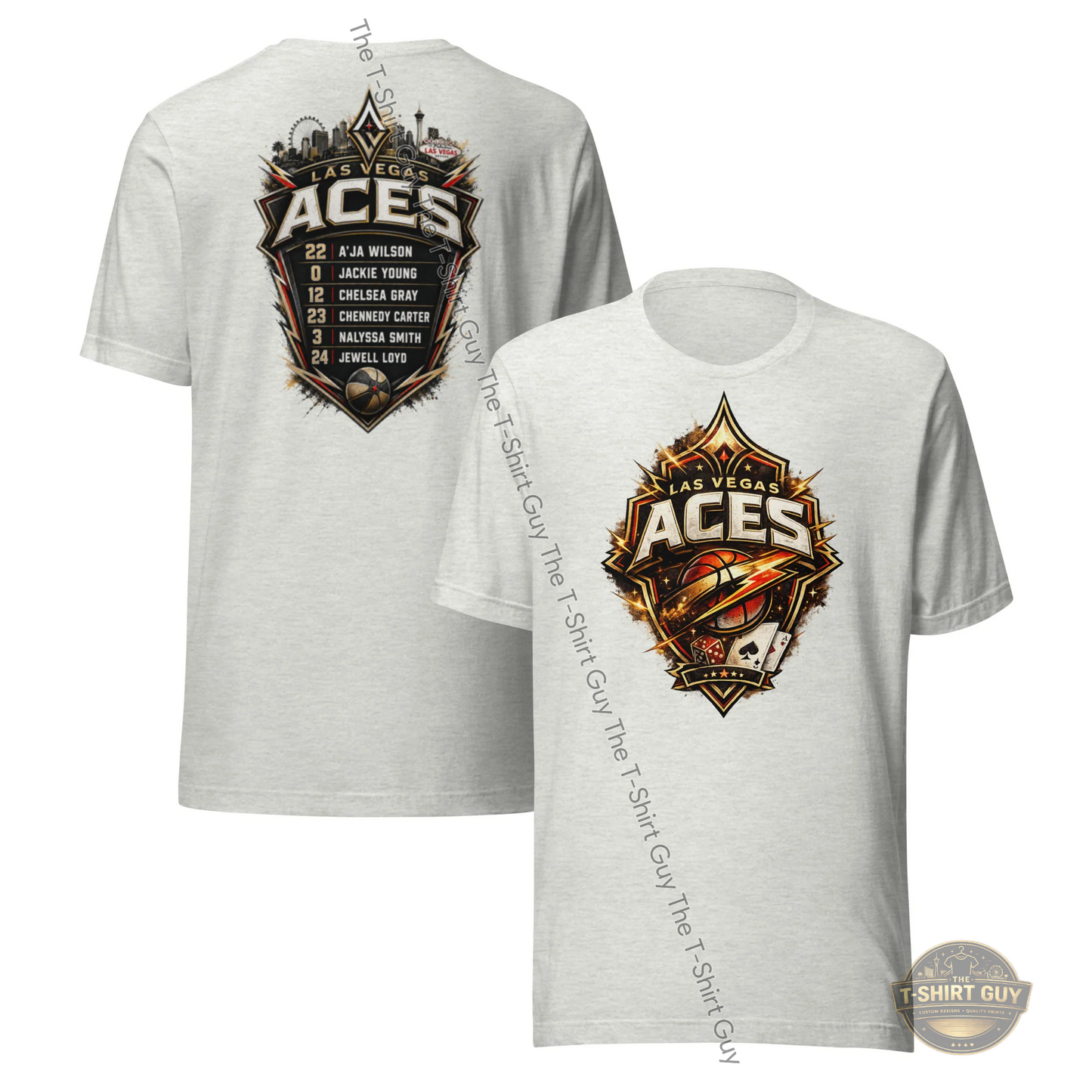 Watermarked - Las Vegas Aces Team Unisex t-shirt