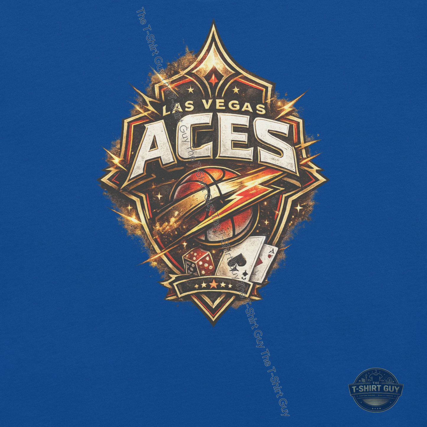 Watermarked - Las Vegas Aces Team Unisex t-shirt