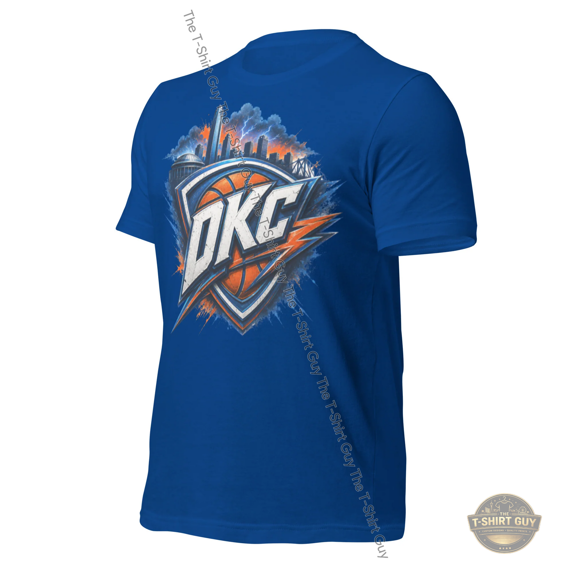 Watermarked - OKC Thunder Team Unisex t-shirt