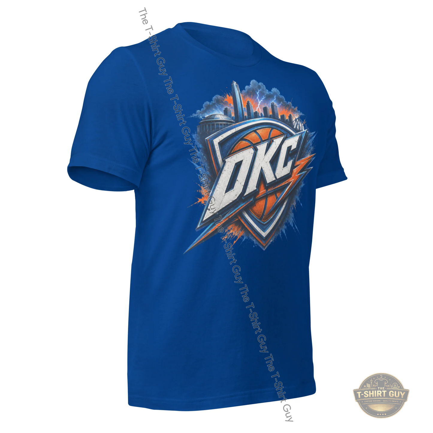 Watermarked - OKC Thunder Team Unisex t-shirt
