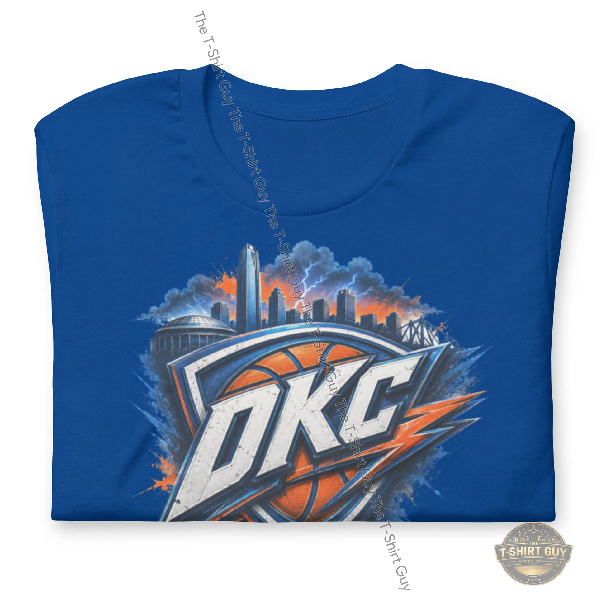 Watermarked - OKC Thunder Team Unisex t-shirt