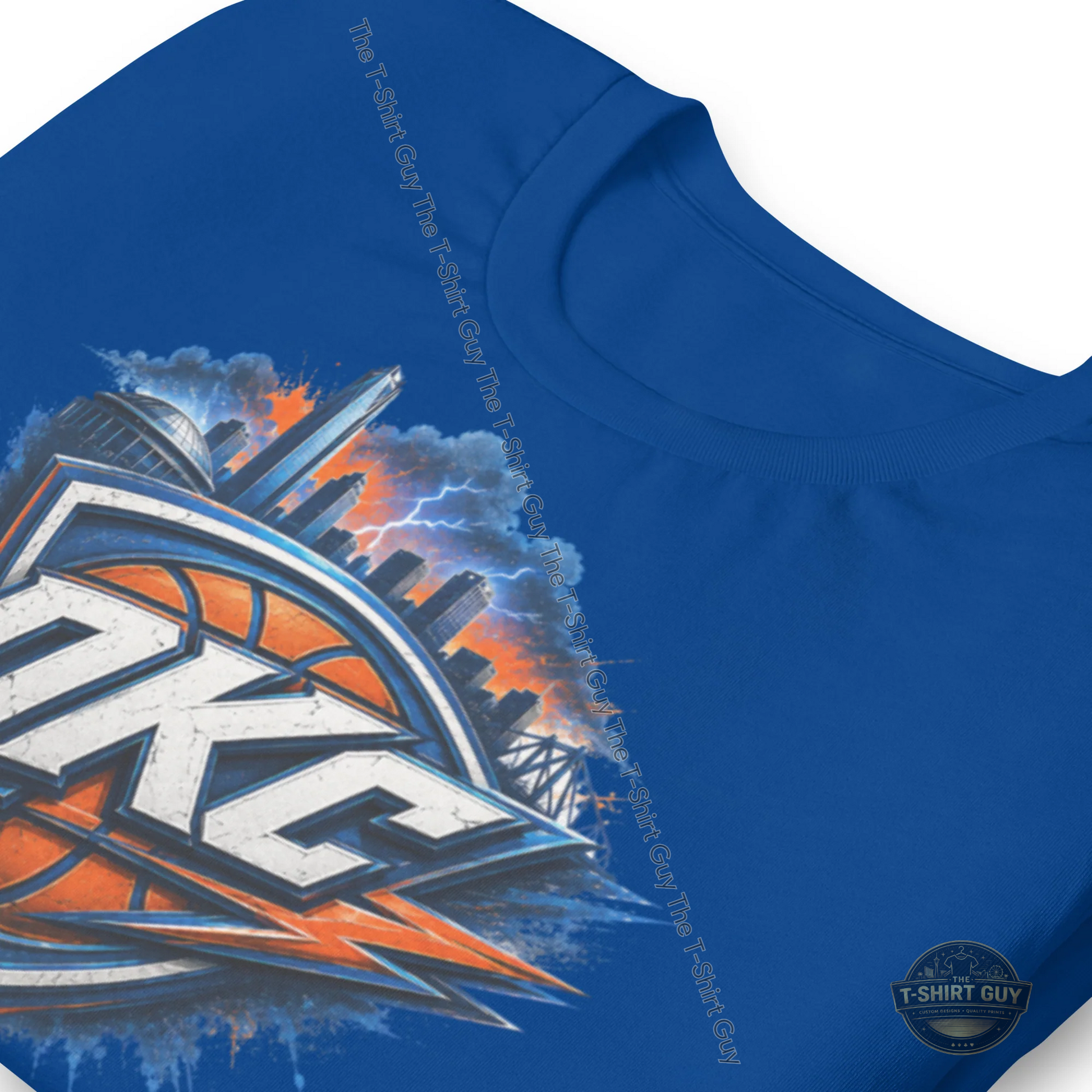 Watermarked - OKC Thunder Team Unisex t-shirt