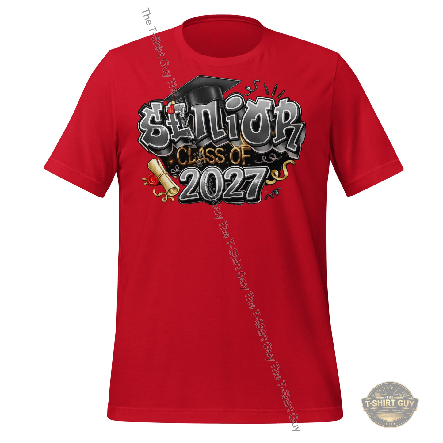 Watermarked - Graffiti Class of 2027 Unisex t-shirt
