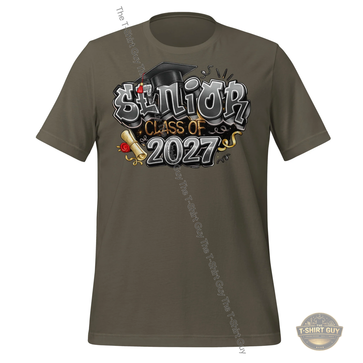 Watermarked - Graffiti Class of 2027 Unisex t-shirt